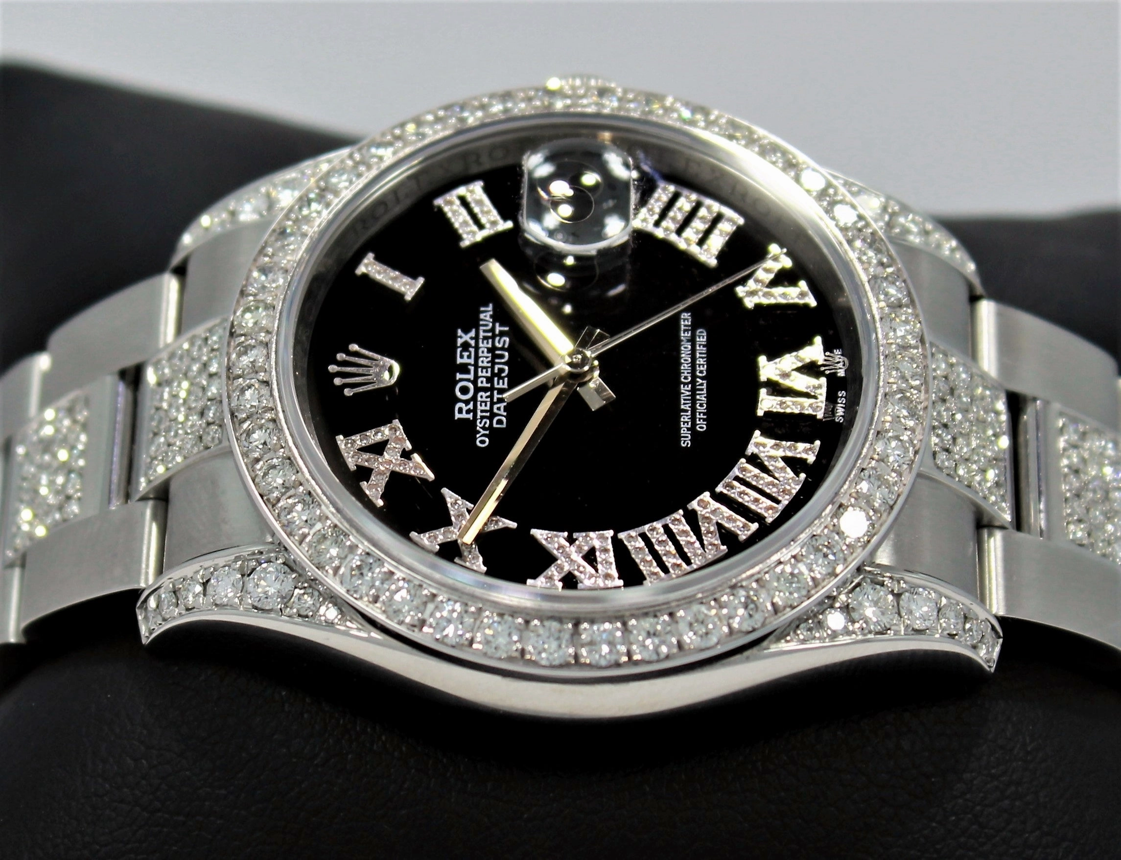Rolex DateJust 116200 36mm black diamond dial bezel & bracelet oyster perpetual