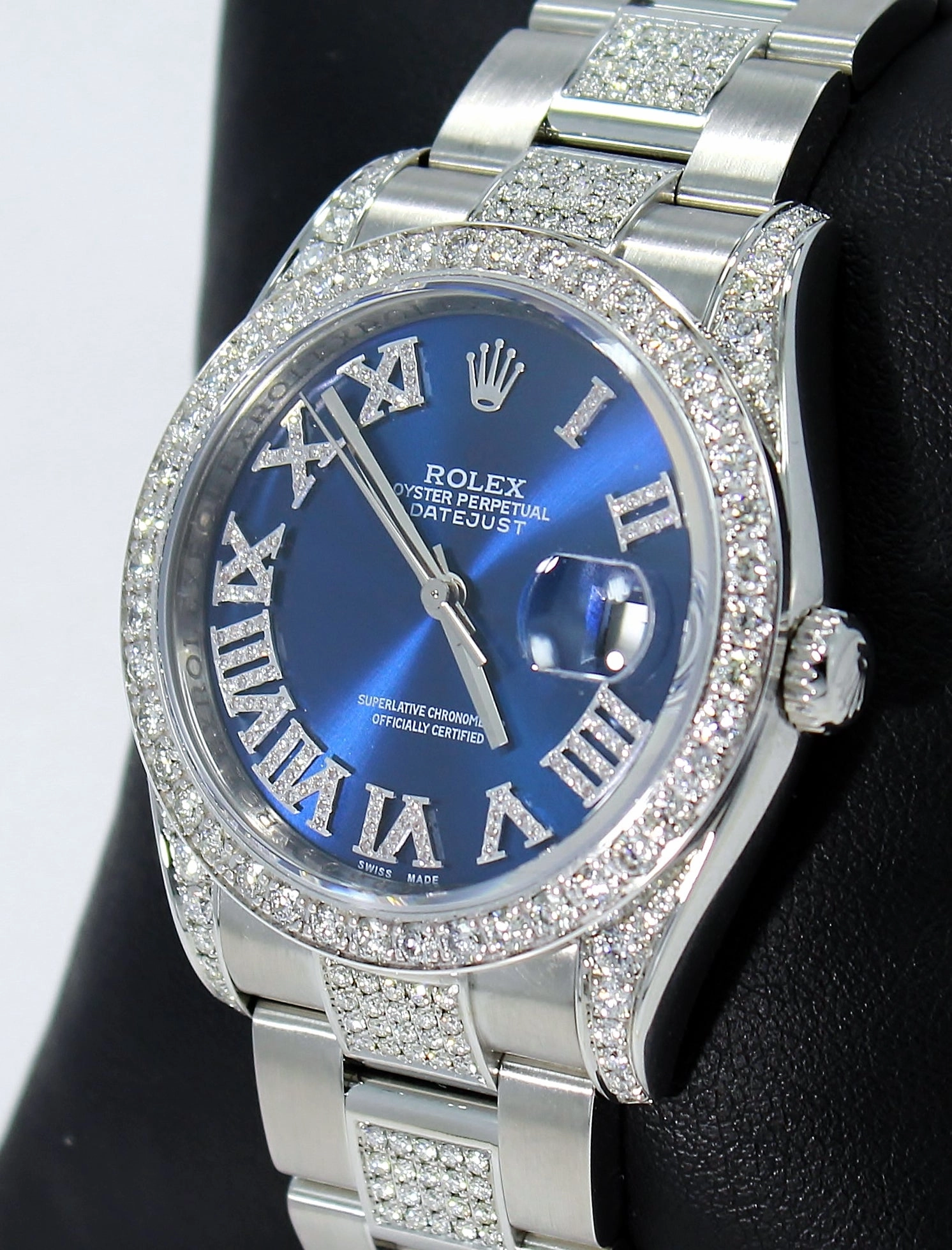 Rolex Datejust 116200 36mm Blue Diamond Dial Bezel & Bracelet Oyster Perpetual