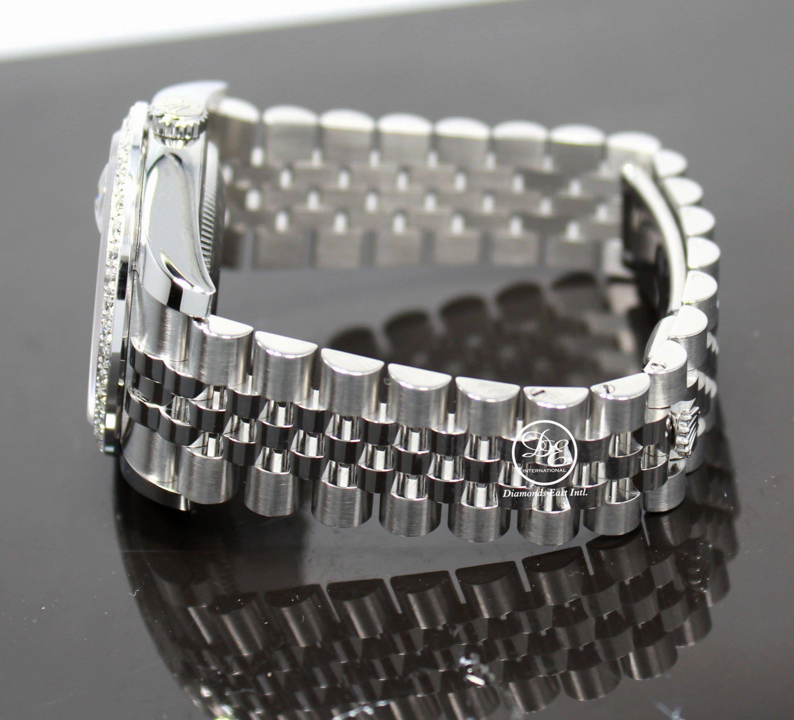Rolex Datejust 116200 36mm Jubilee Band MOP Diamond Dial and Bezel Watch