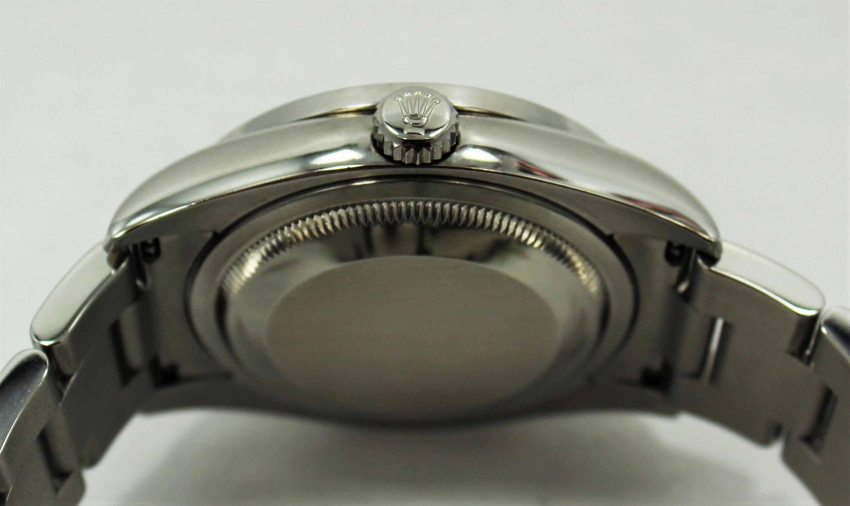 Rolex Datejust 116200 36mm Oyster Perpetual 1.95CT Diamond Bezel Silver Roman Dial