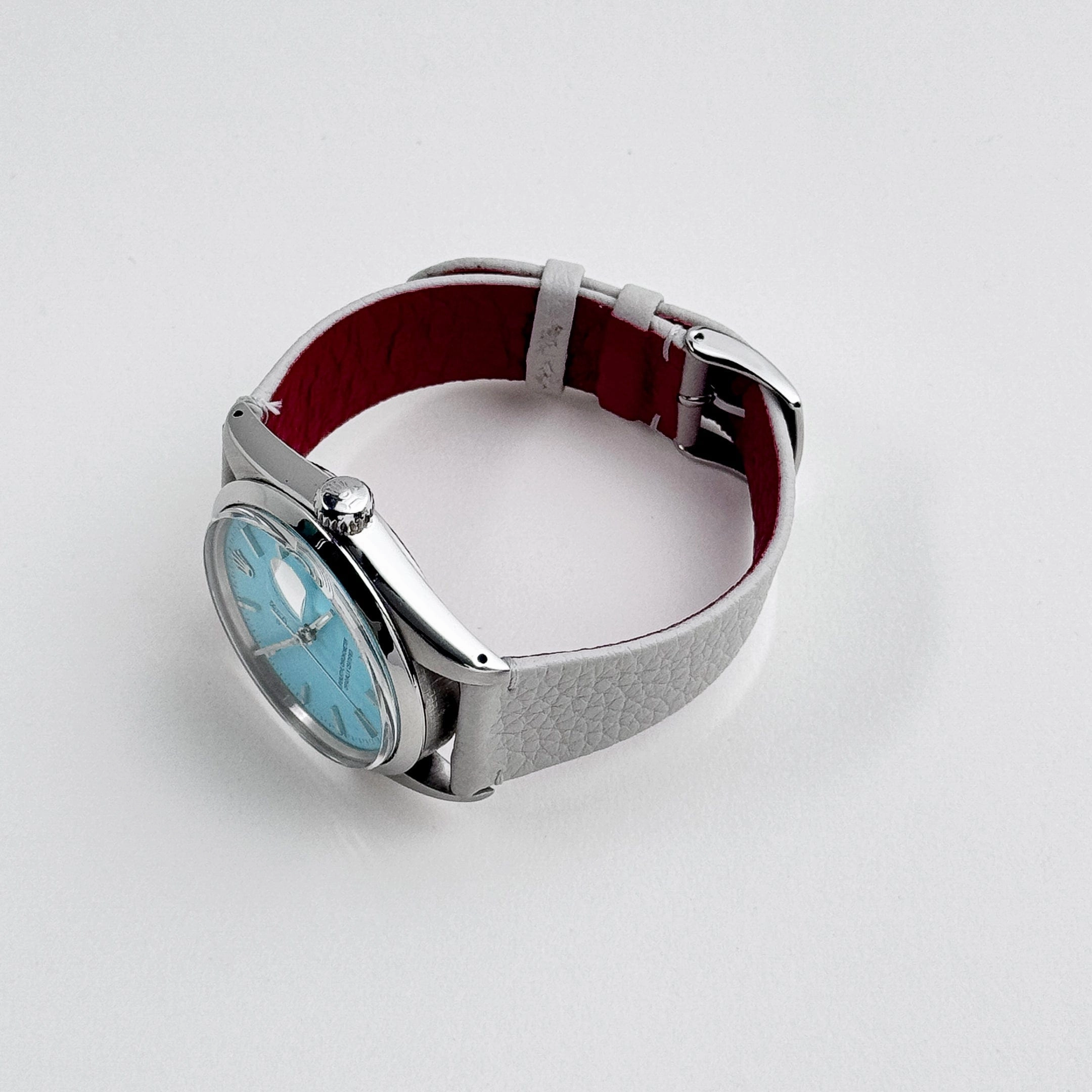 Rolex Datejust 16000 Stainless Steel Aftermarket Turquoise Dial