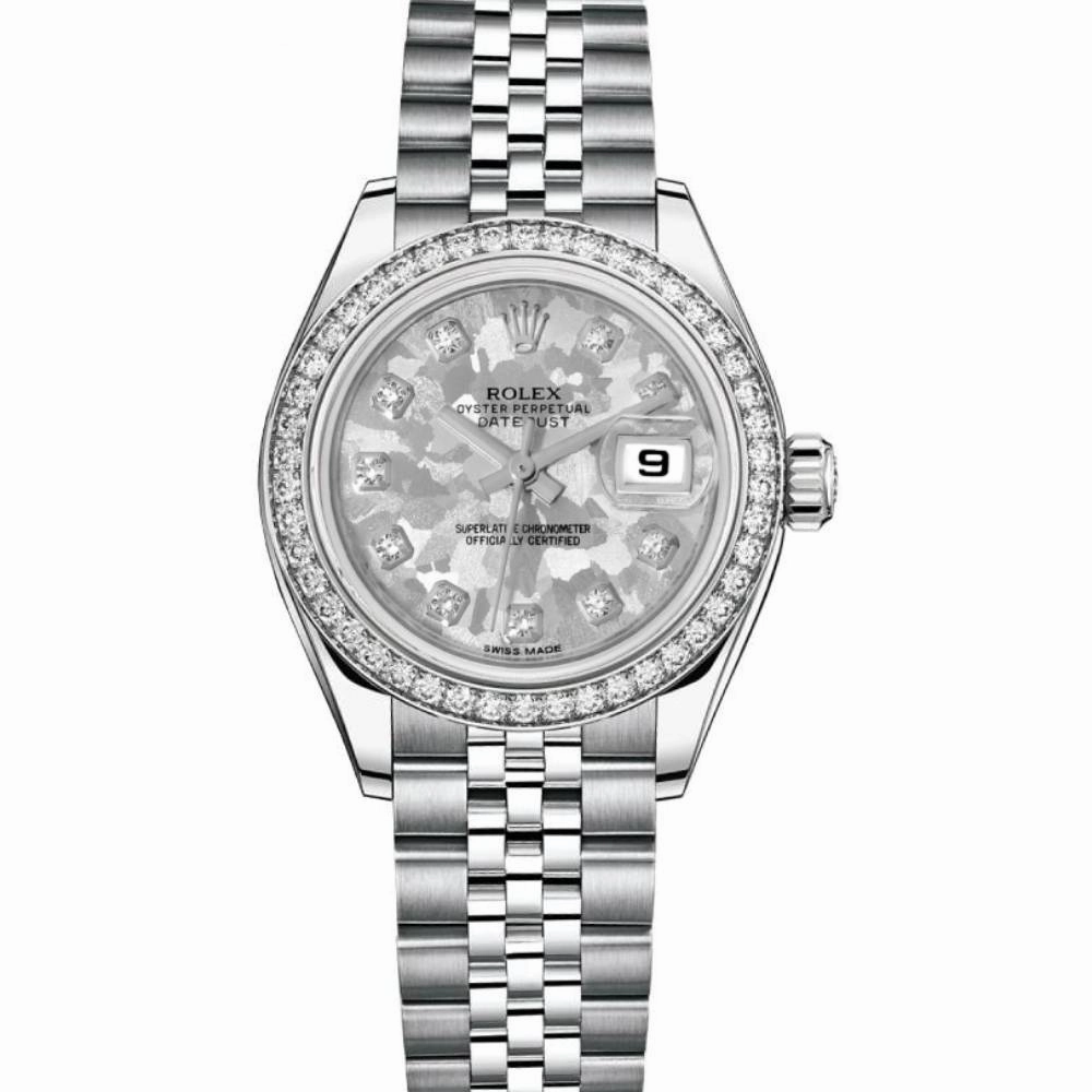 Rolex Datejust 26mm - Ref: 179384 gcdj - White Dial, Stainless Steel Jubilee Bracelet Women's Watch