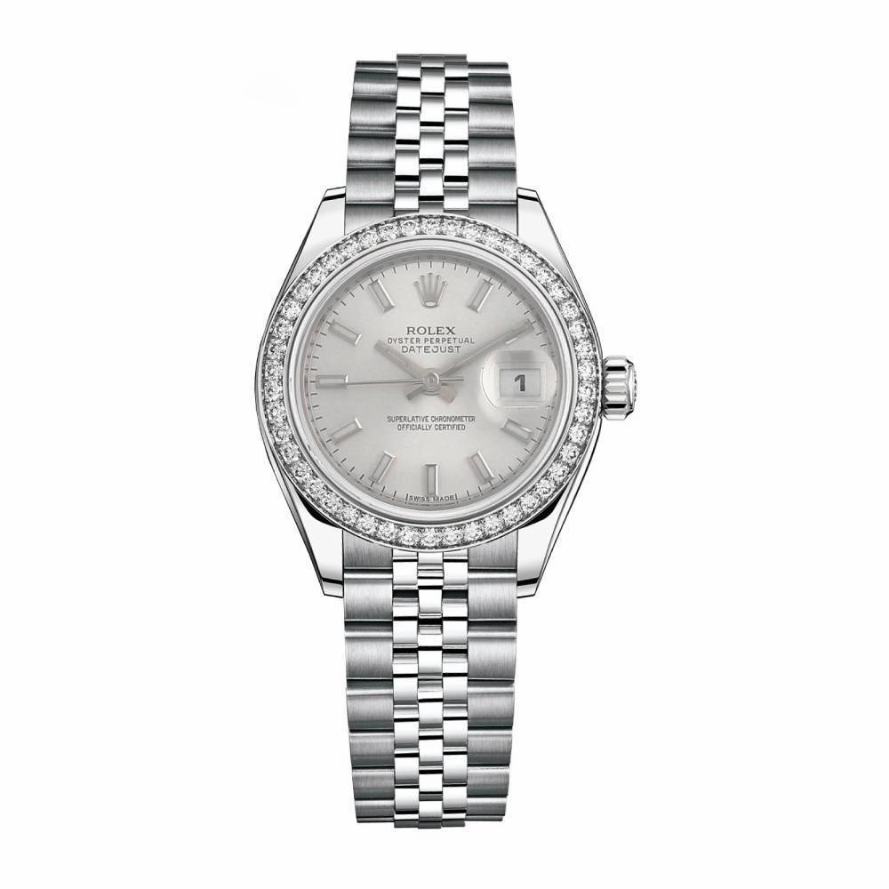Rolex Datejust 26mm - Ref: 179384 sij - Silver Dial, Stainless Steel Jubilee Bracelet Women's Watch