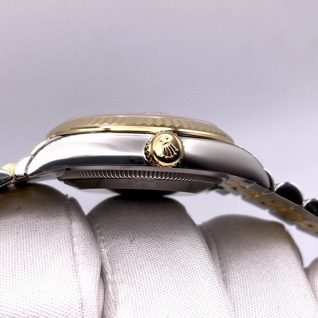 Rolex Datejust 31 278273 'Ladies' Yellow Gold Stainless Steel Champagne Dial