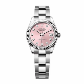 Rolex Datejust 31mm - Ref: 278274-0031 - Pink Diamond Dial, Stainless Steel Oyster Bracelet Women's Watch