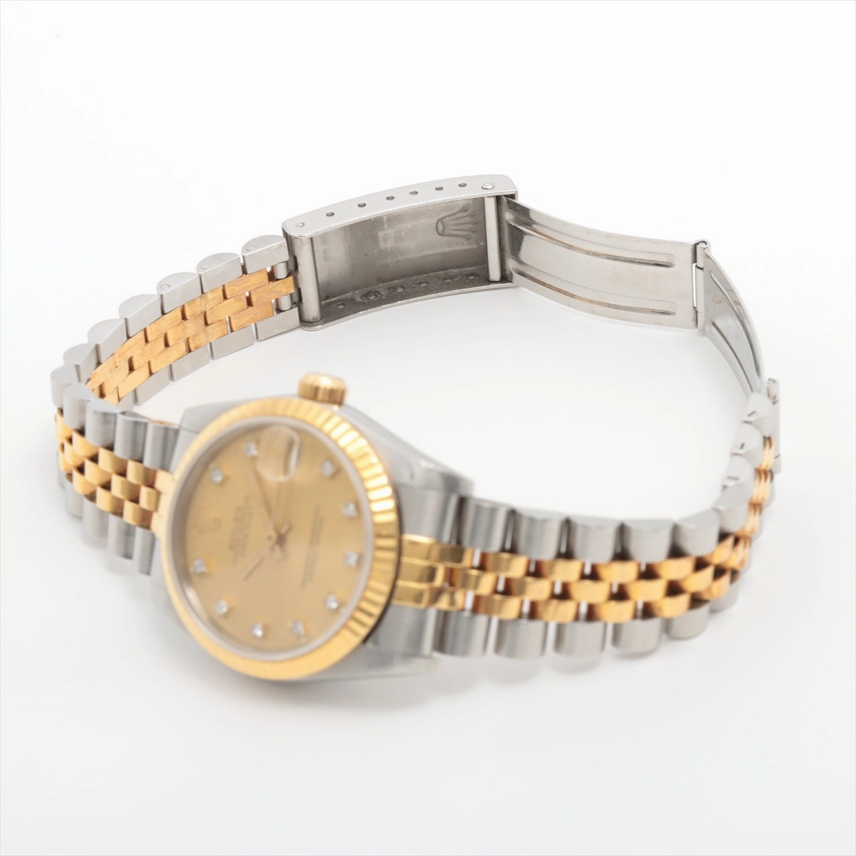 Rolex Datejust 31mm Two Toned with Diamonds Watch