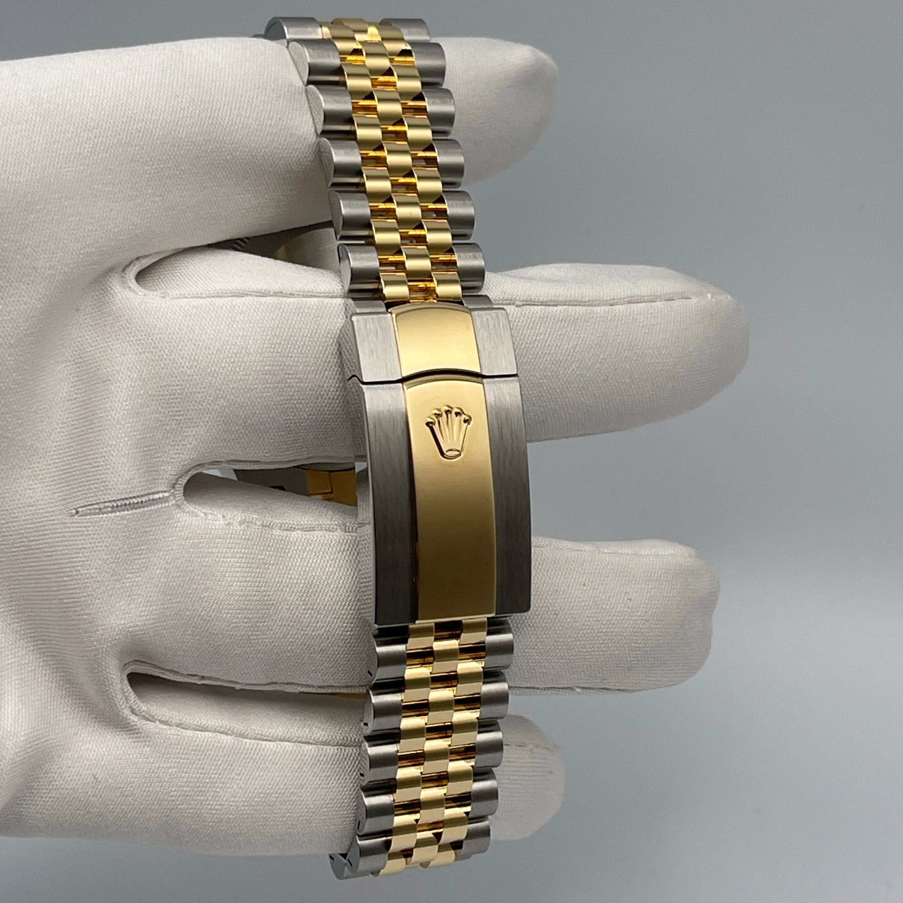 Rolex Datejust 36 126233 'Wimbledon' Stainless Steel Yellow Gold Slate Dial Jubilee (2021)