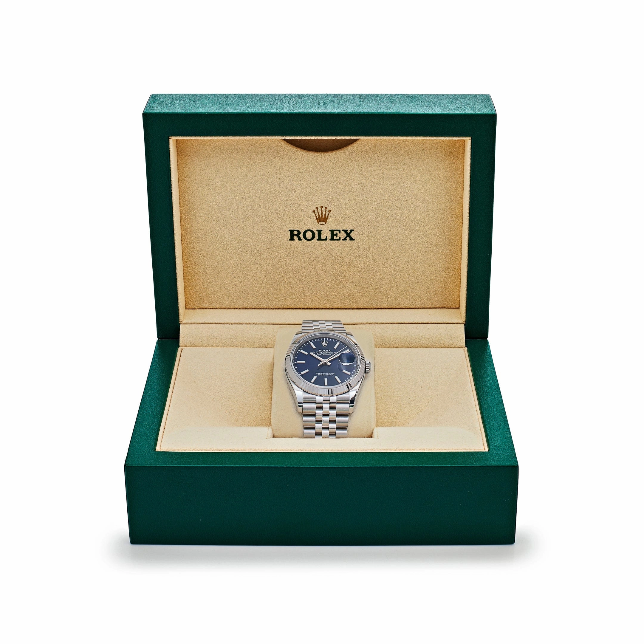 Rolex Datejust 36 126234 Stainless Steel Blue Dial Jubilee (2025)