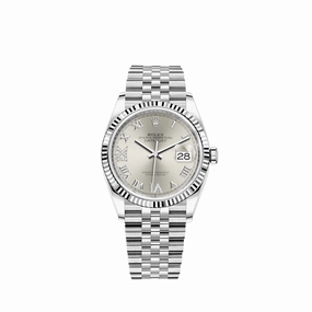 Rolex Datejust 36 126234 Stainless Steel Silver Dial Jubilee