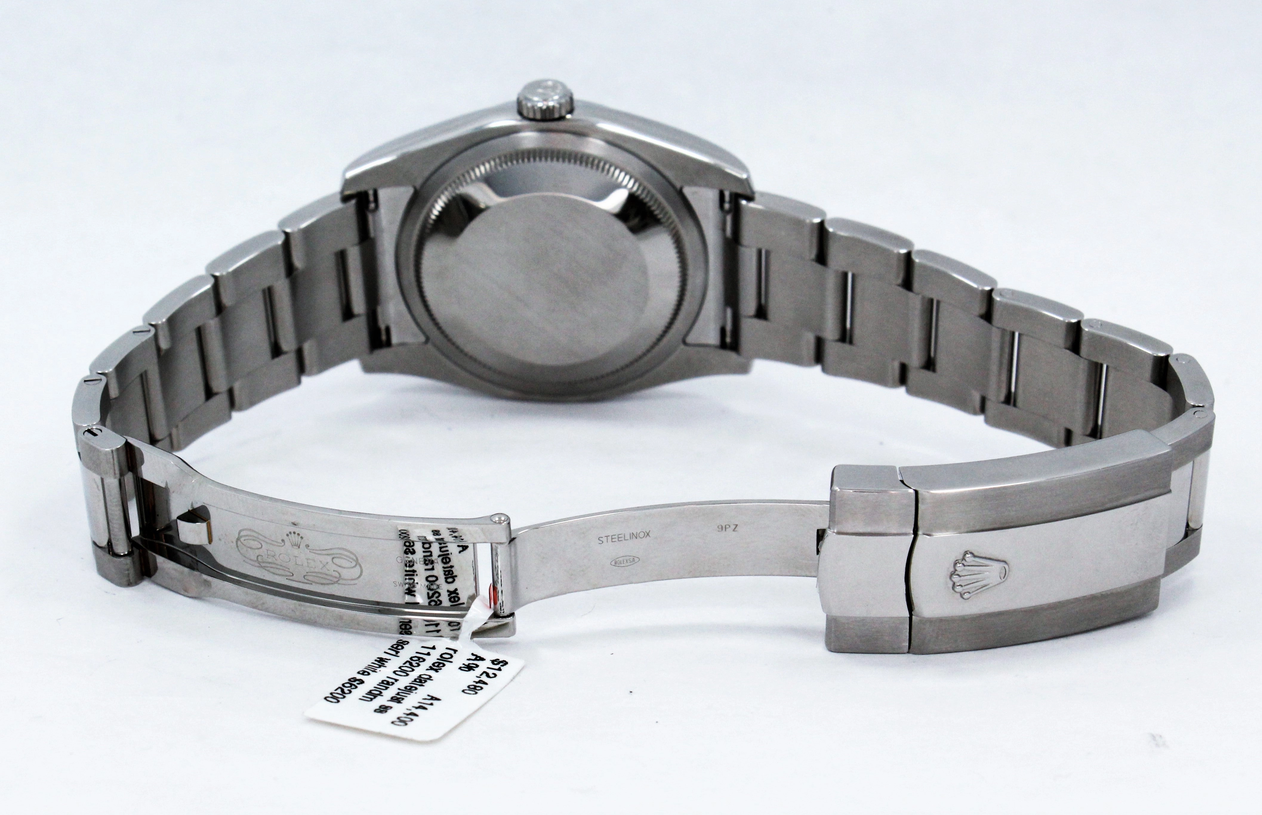 Rolex Datejust 36mm 116200  Oyster Perpetual White Roman Dial