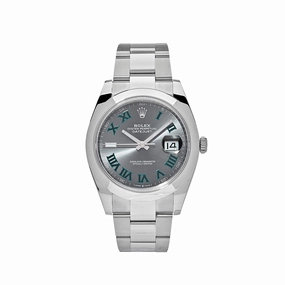 Rolex Datejust 41 126300 'Wimbledon' Stainless Steel Slate Dial Jubilee (2024)