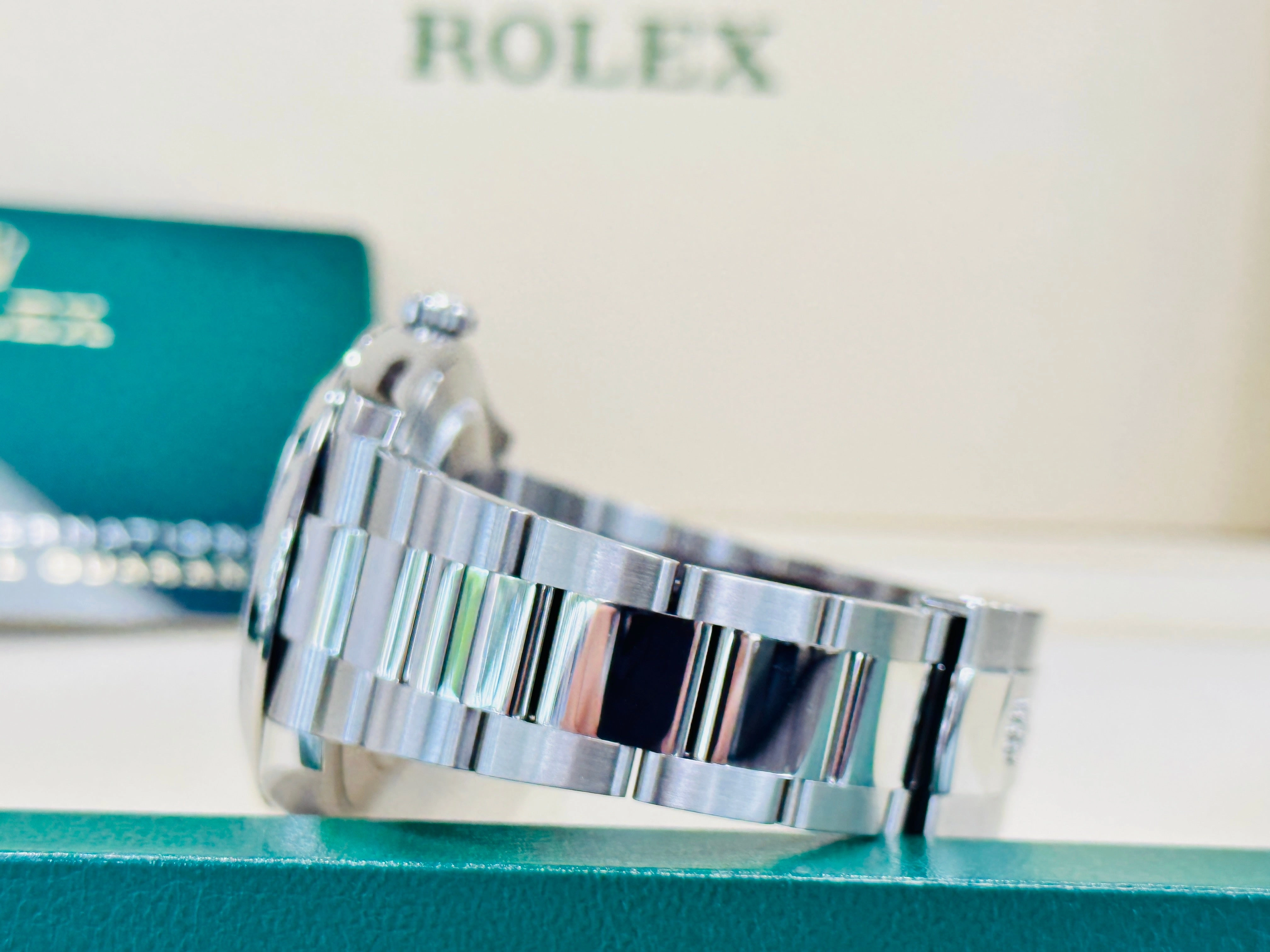 Rolex Datejust 41 126300 Custom Tiffany Blue Dial Box and Papers Unworn
