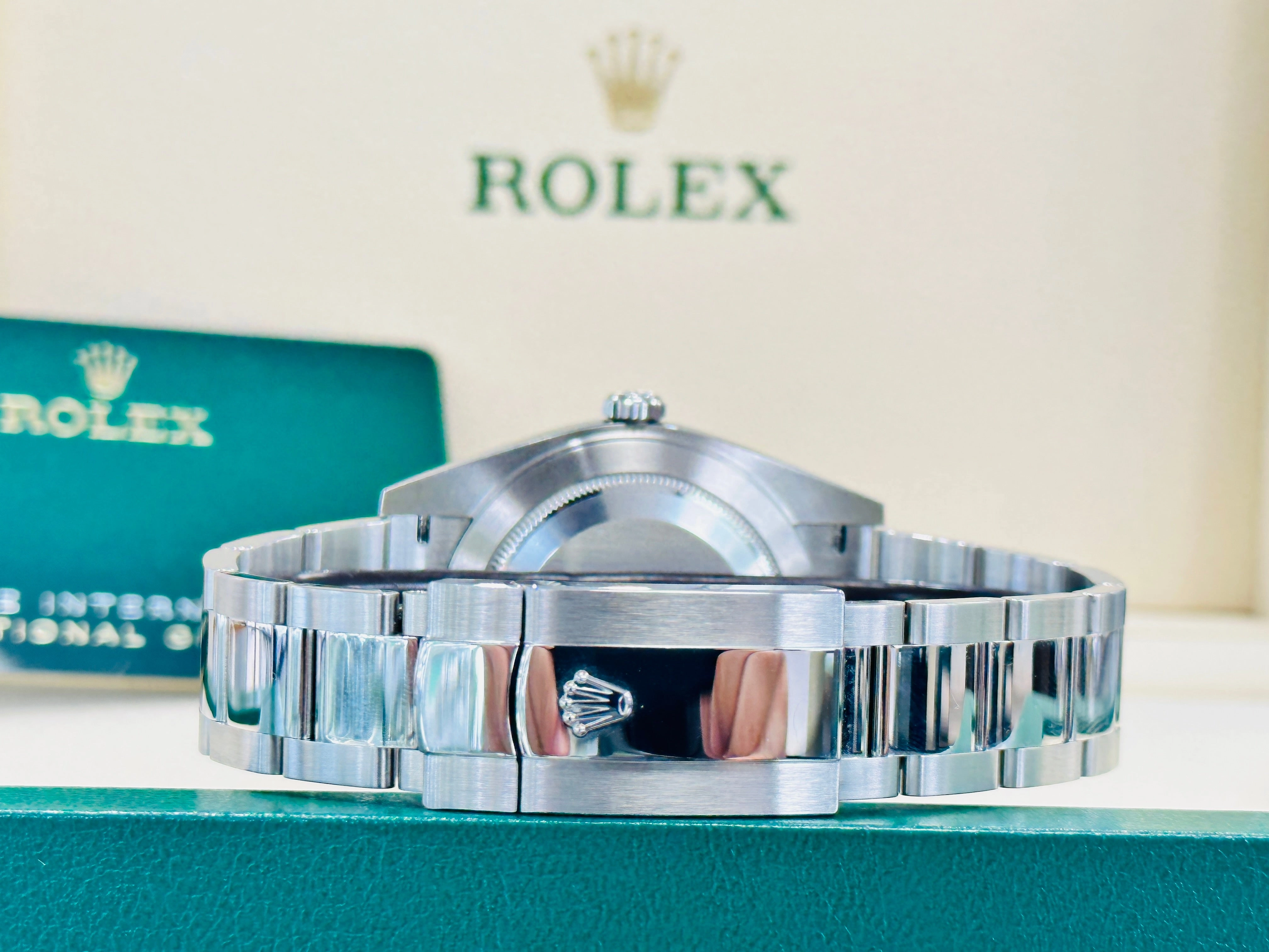 Rolex Datejust 41 126300 Custom Tiffany Blue Dial Box and Papers Unworn