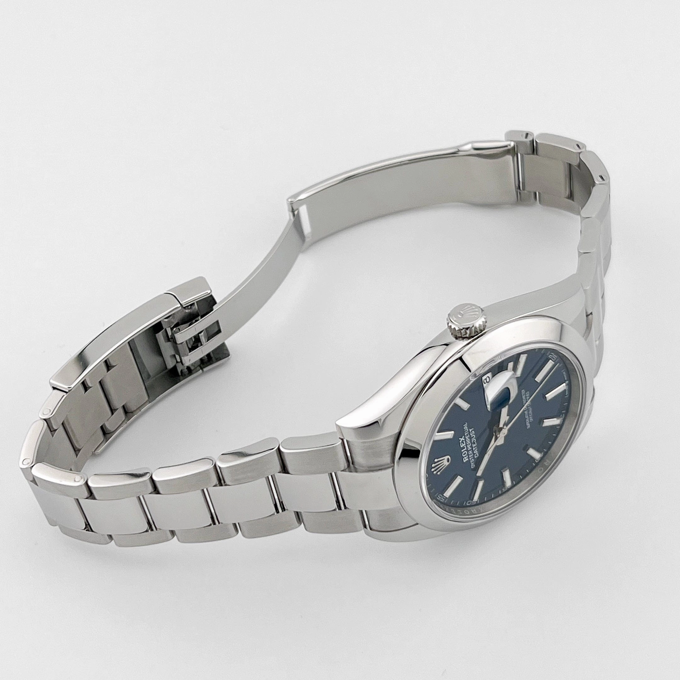 Rolex Datejust 41 126300 Stainless Steel Blue Dial Oyster