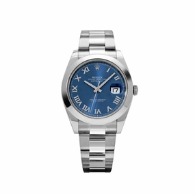 Rolex Datejust 41 126300 Stainless Steel Blue Roman Dial Oyster (2021)