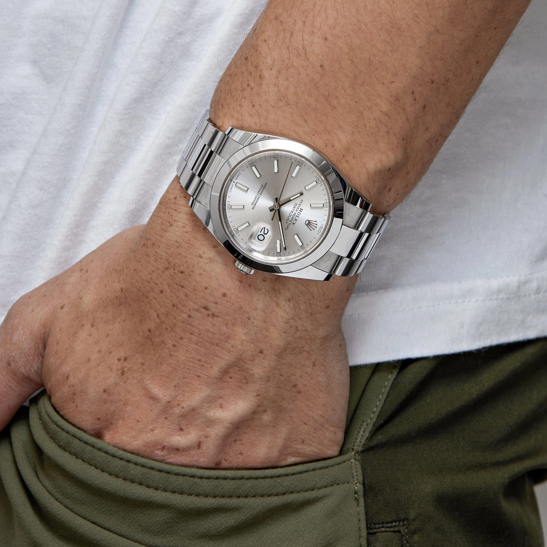 Rolex Datejust 41 126300 Stainless Steel Silver Dial Oyster (2022)