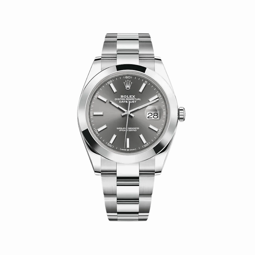 Rolex Datejust 41 126300 Stainless Steel Slate Dial Oyster
