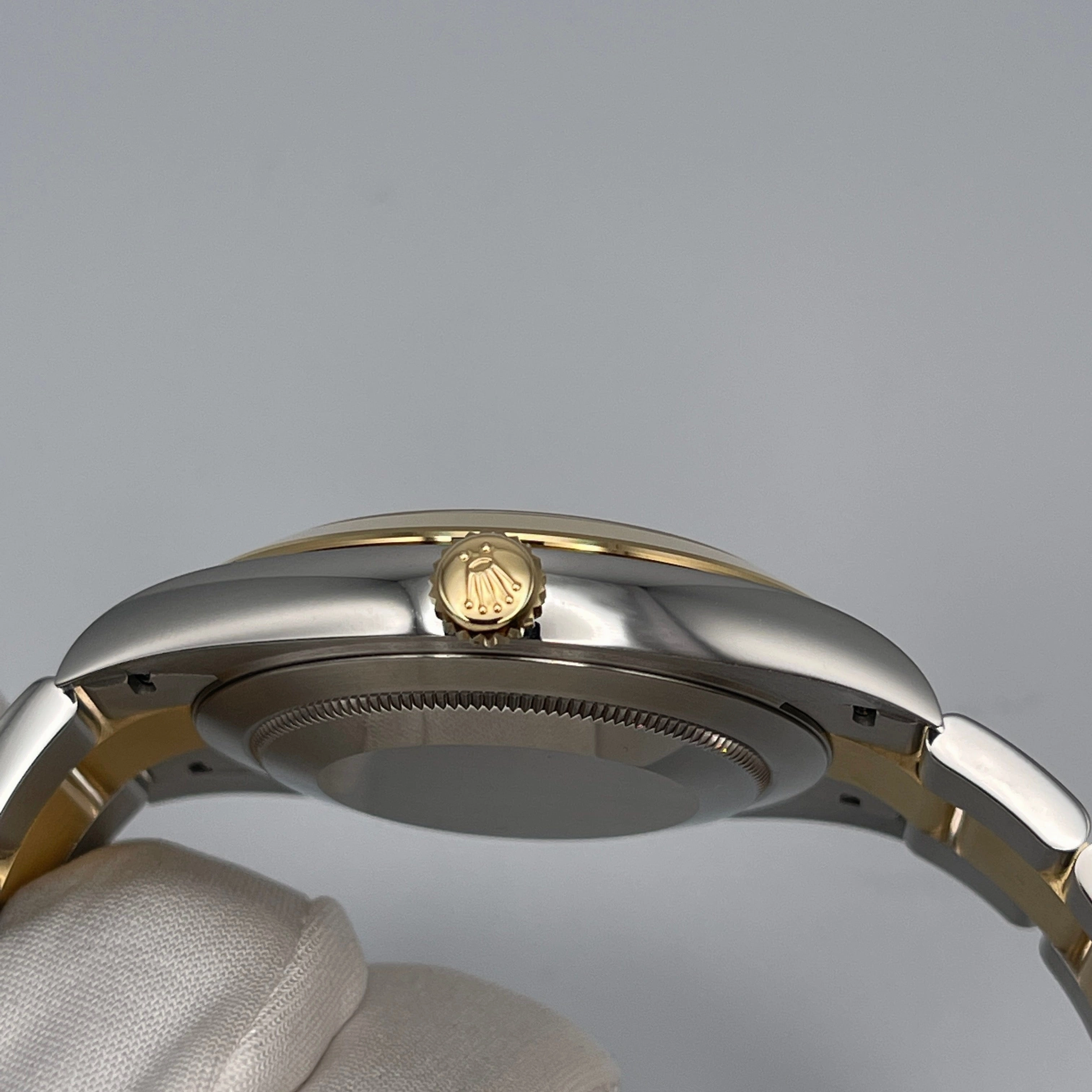 Rolex Datejust 41 126303 Stainless Steel Yellow Gold Silver Dial