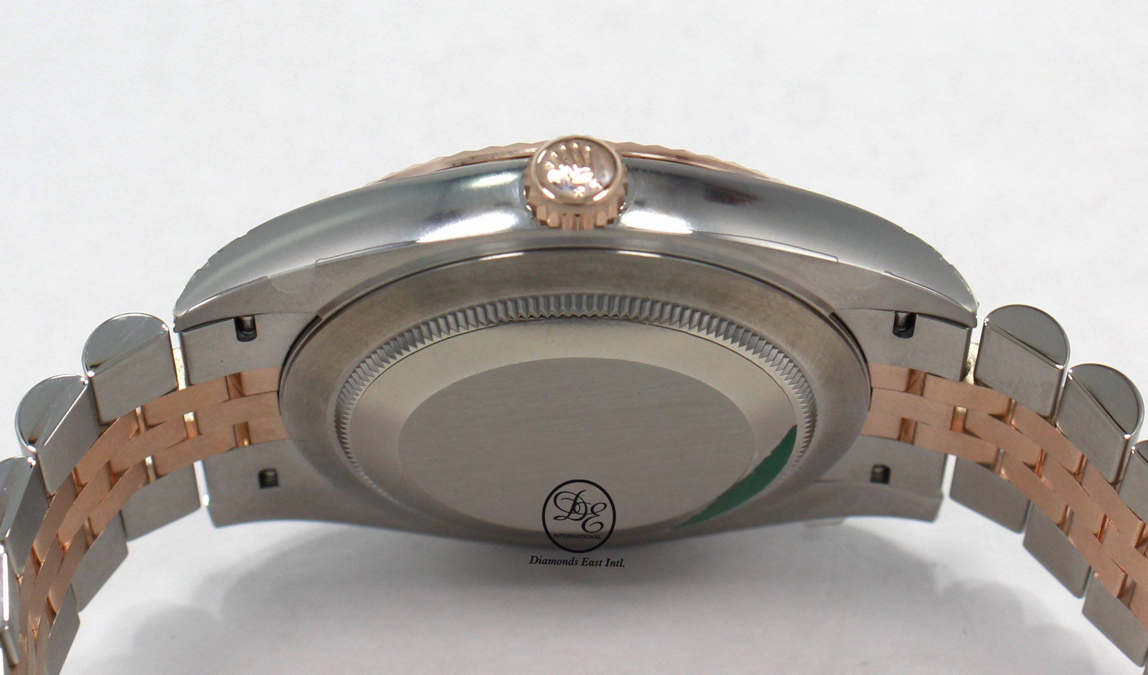 Rolex Datejust 41 126331 18k Rose Gold / SS  Oyster Perpetual Chocolate Dial Jubilee