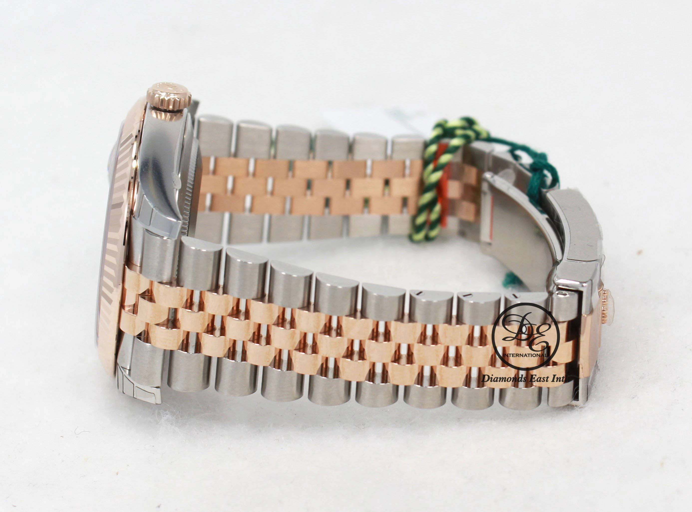 Rolex Datejust 41 126331 18k Rose Gold / SS  Oyster Perpetual FEDERER Roman Dial Jubilee UNWORN