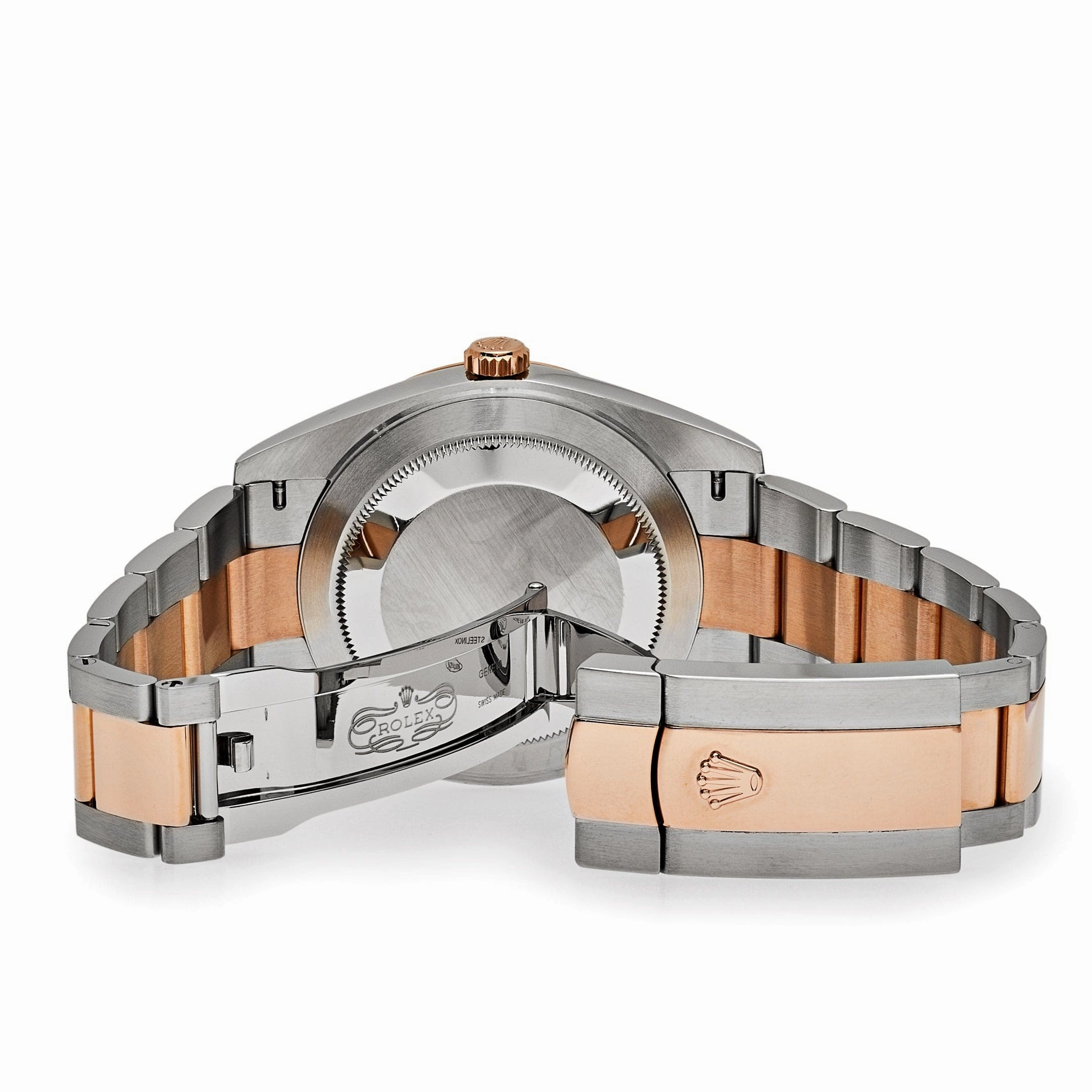 Rolex Datejust 41 126331 'Wimbledon' Rose Gold Stainless Steel