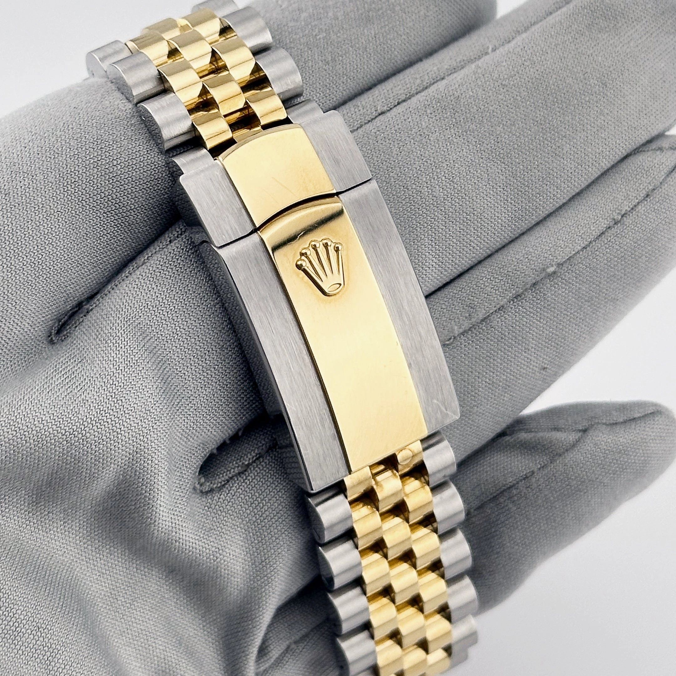 Rolex Datejust 41 126333 Wimbledon Yellow Gold Stainless Steel Slate Dial Jubilee (2020)