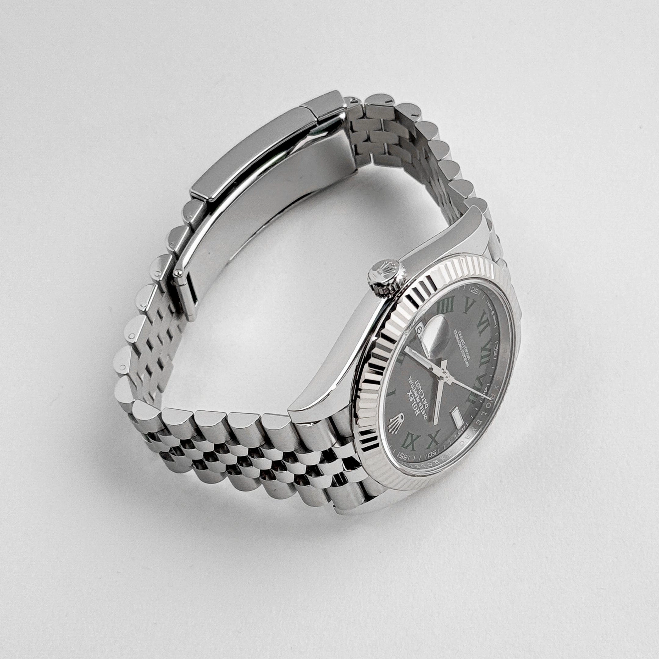 Rolex Datejust 41 126334 'Wimbledon' Stainless Steel Slate Dial Jubilee (2022)