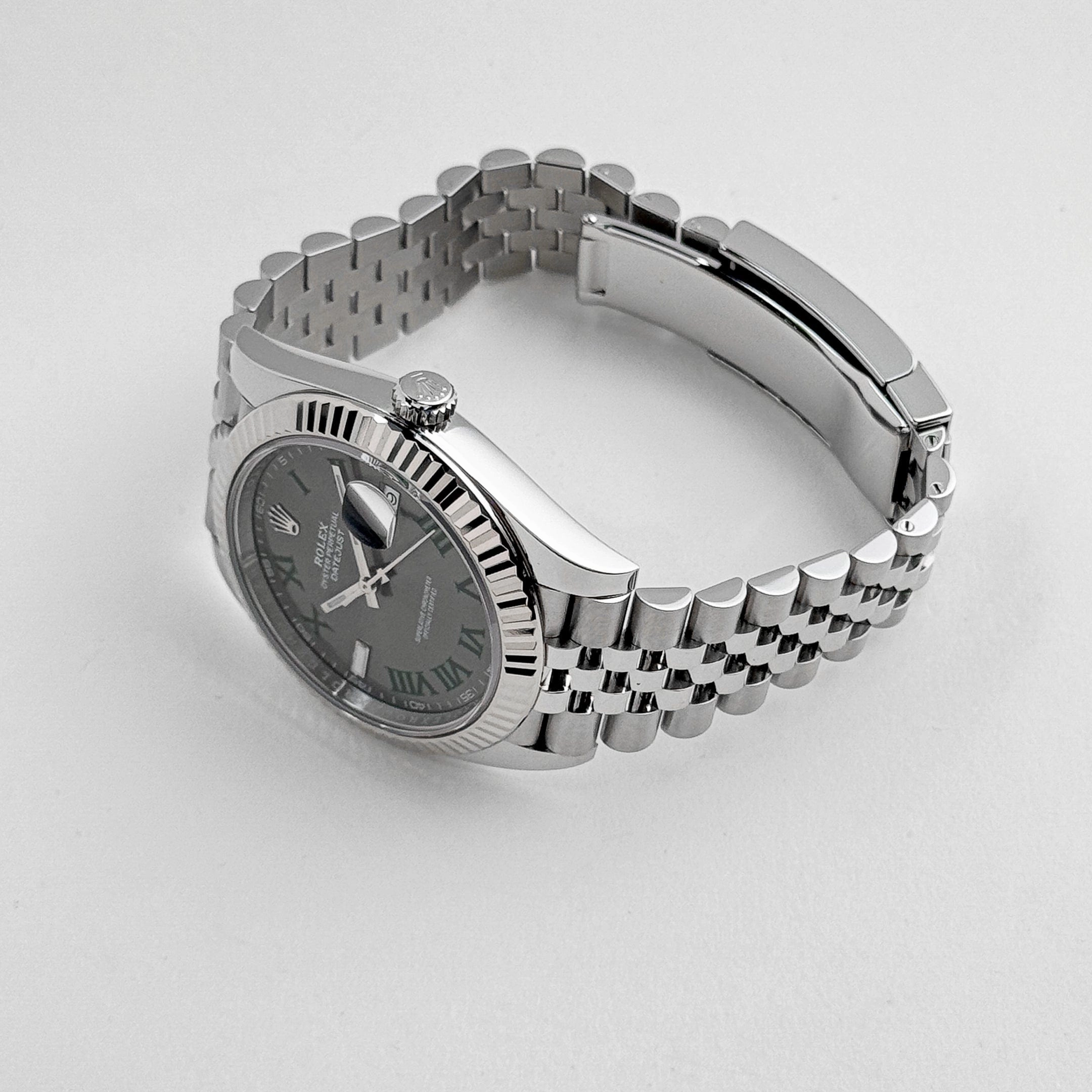 Rolex Datejust 41 126334 'Wimbledon' Stainless Steel Slate Dial Jubilee (2022)