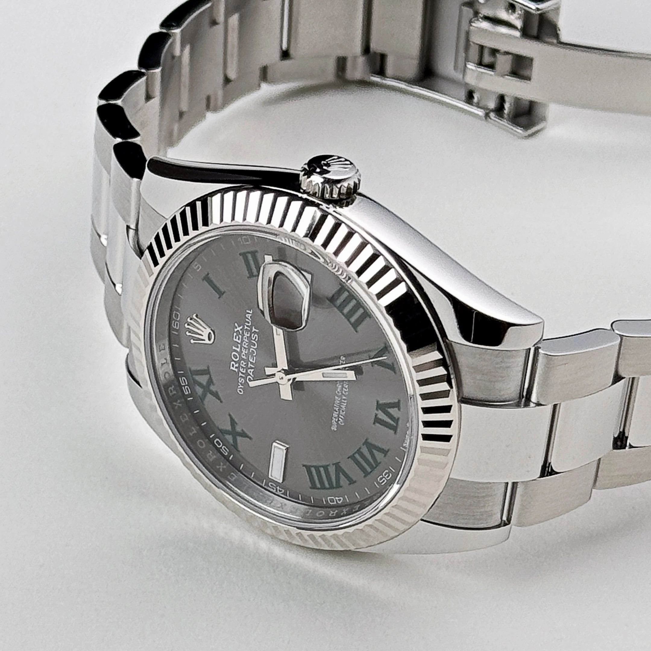 Rolex Datejust 41 126334 'Wimbledon' Stainless Steel Slate Dial Oyster (2024)