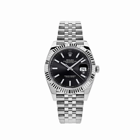 Rolex Datejust 41 126334 Stainless Steel Black Dial Jubilee Bracelet