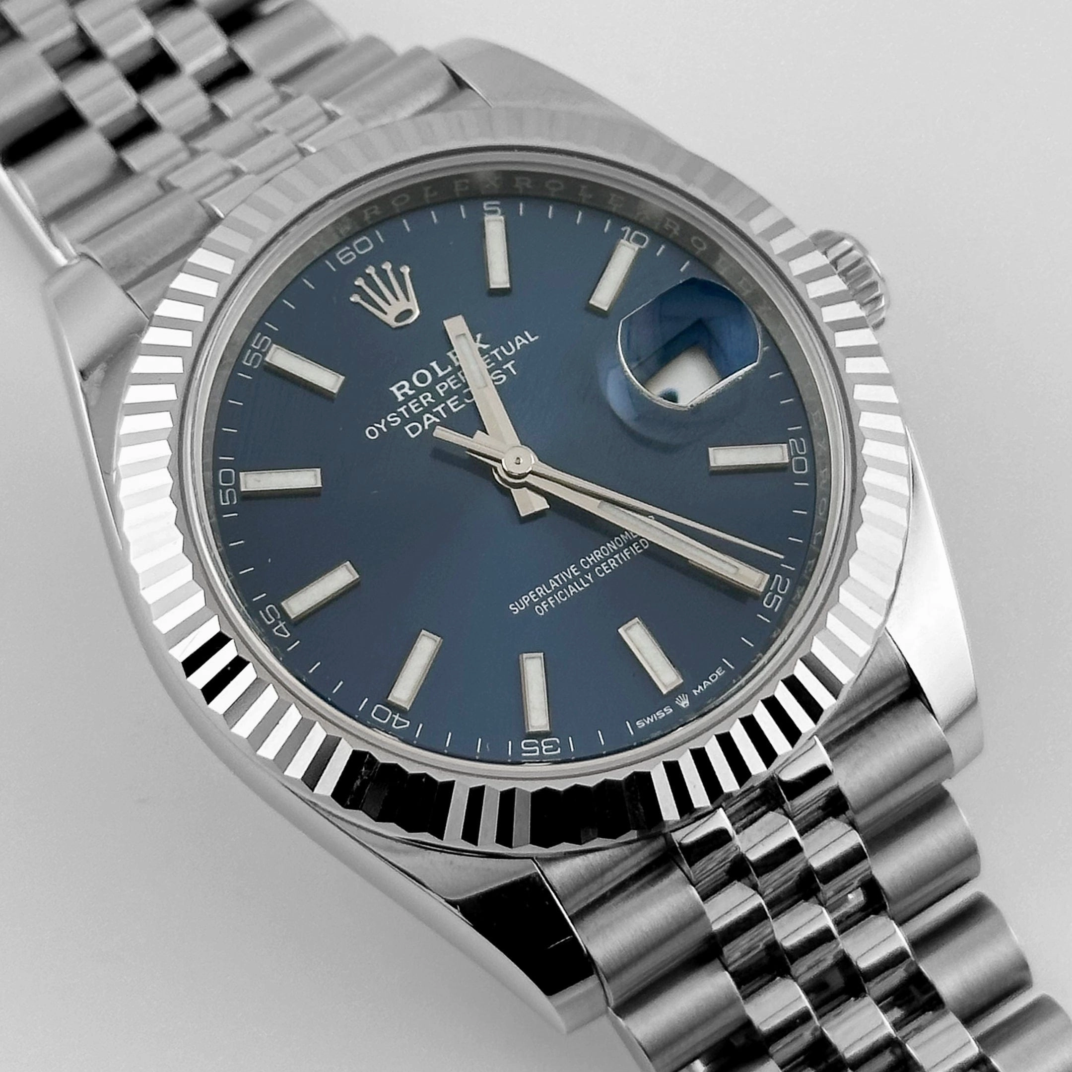 Rolex Datejust 41 126334 Stainless Steel Blue Dial Jubilee (2022)