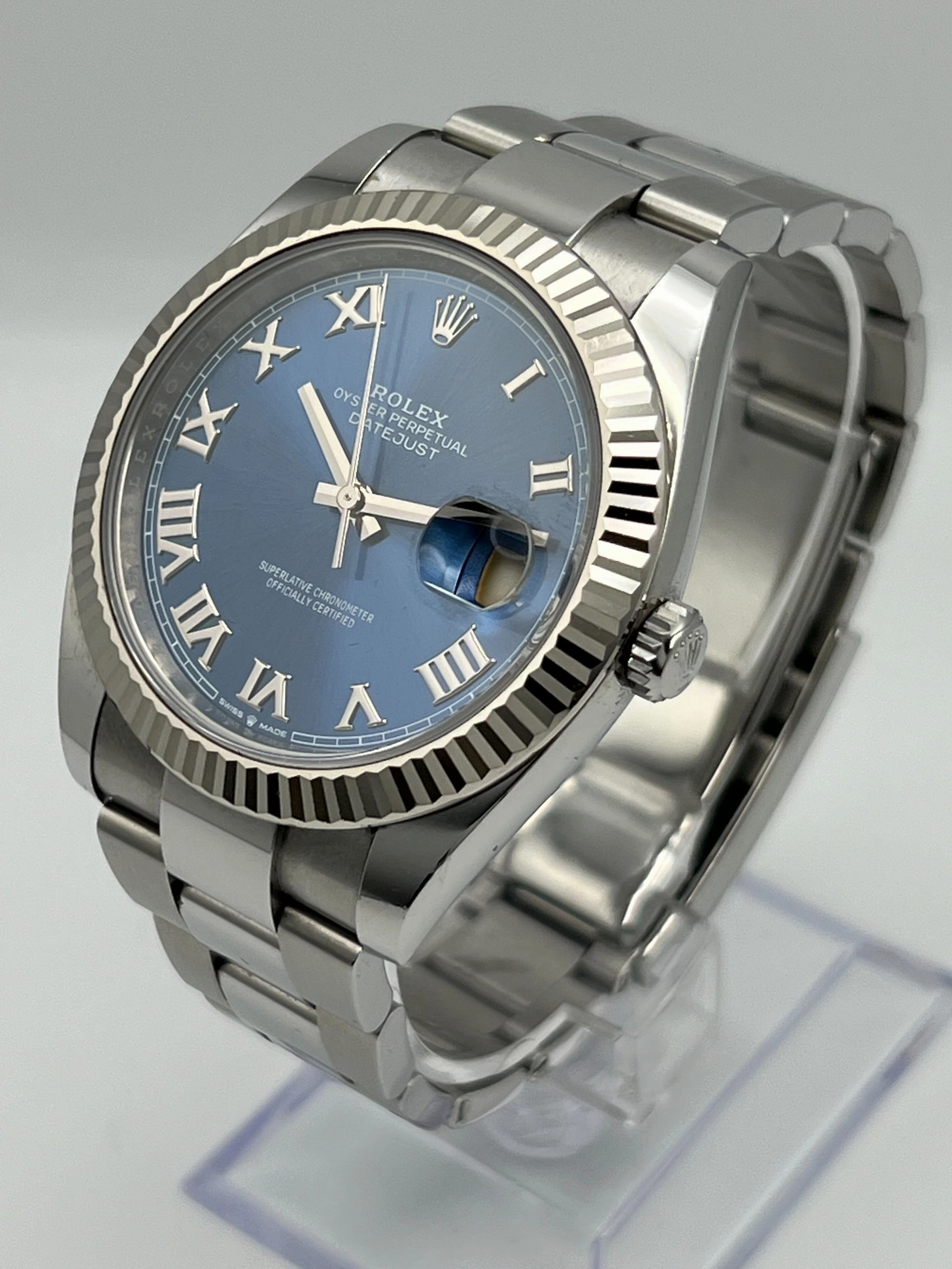 Rolex Datejust 41 126334 Stainless Steel Blue Dial Oyster (2021)
