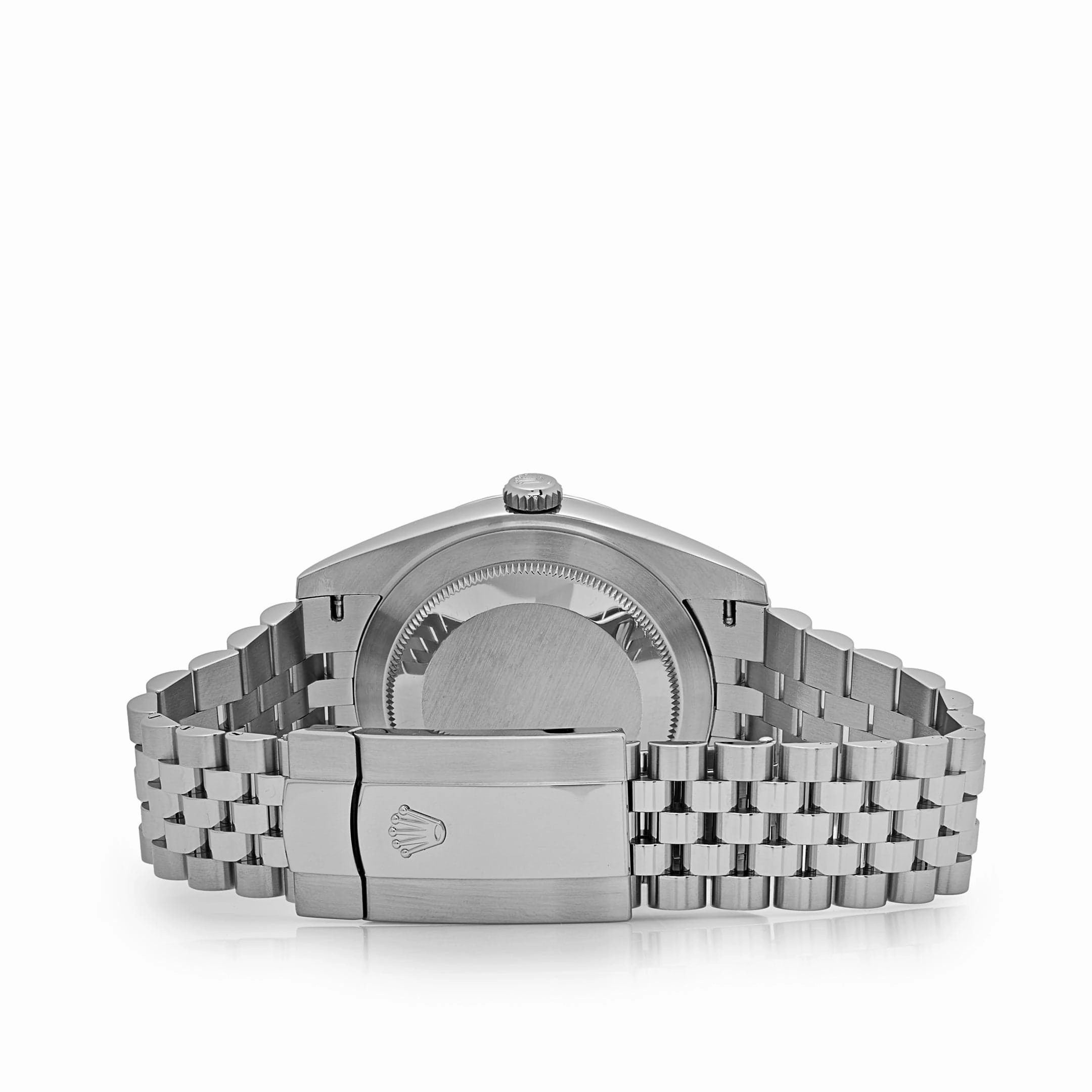 Rolex Datejust 41 126334 Stainless Steel Fluted Motif Green Dial Jubilee
