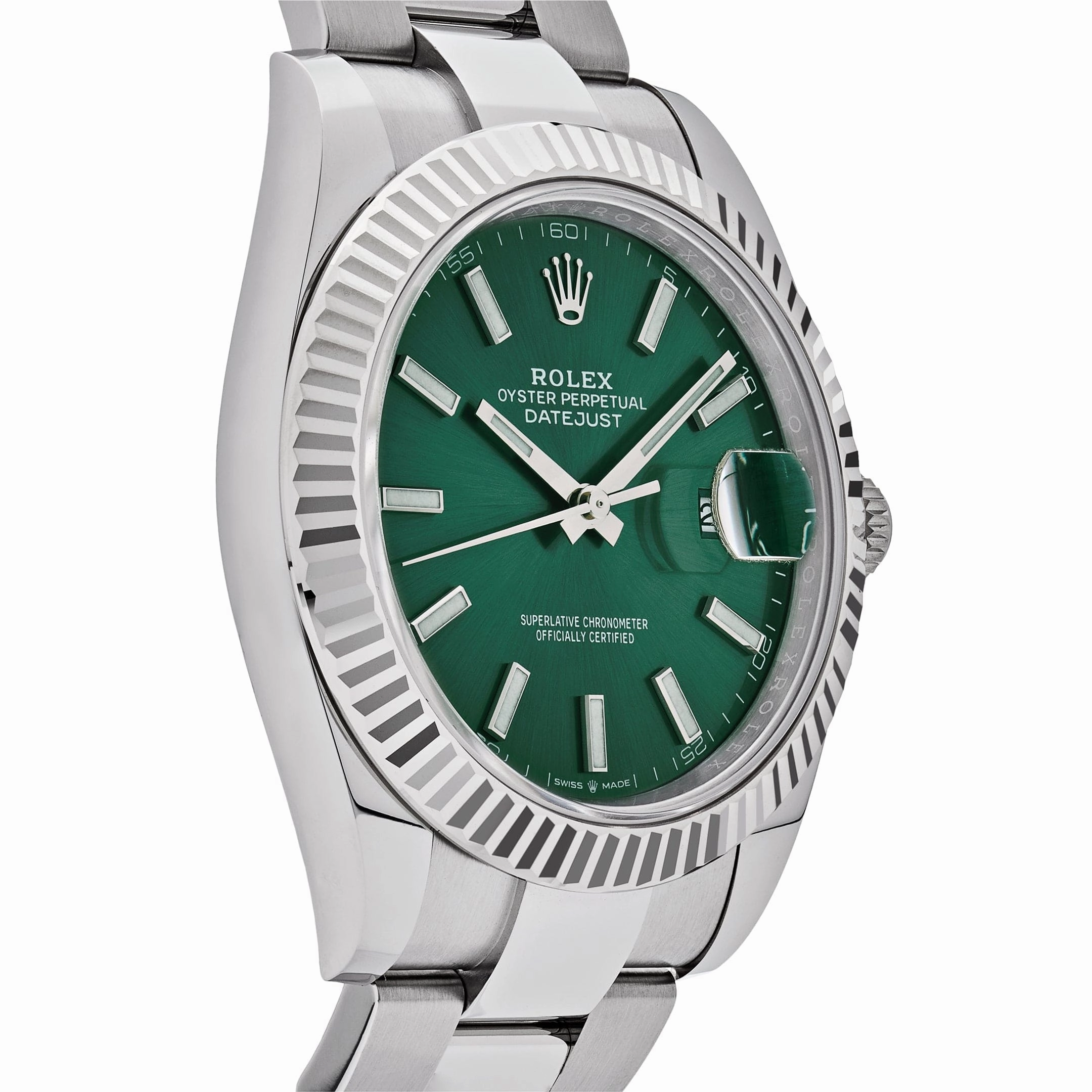 Rolex Datejust 41 126334 Stainless Steel Mint Green Dial Oyster (2024)