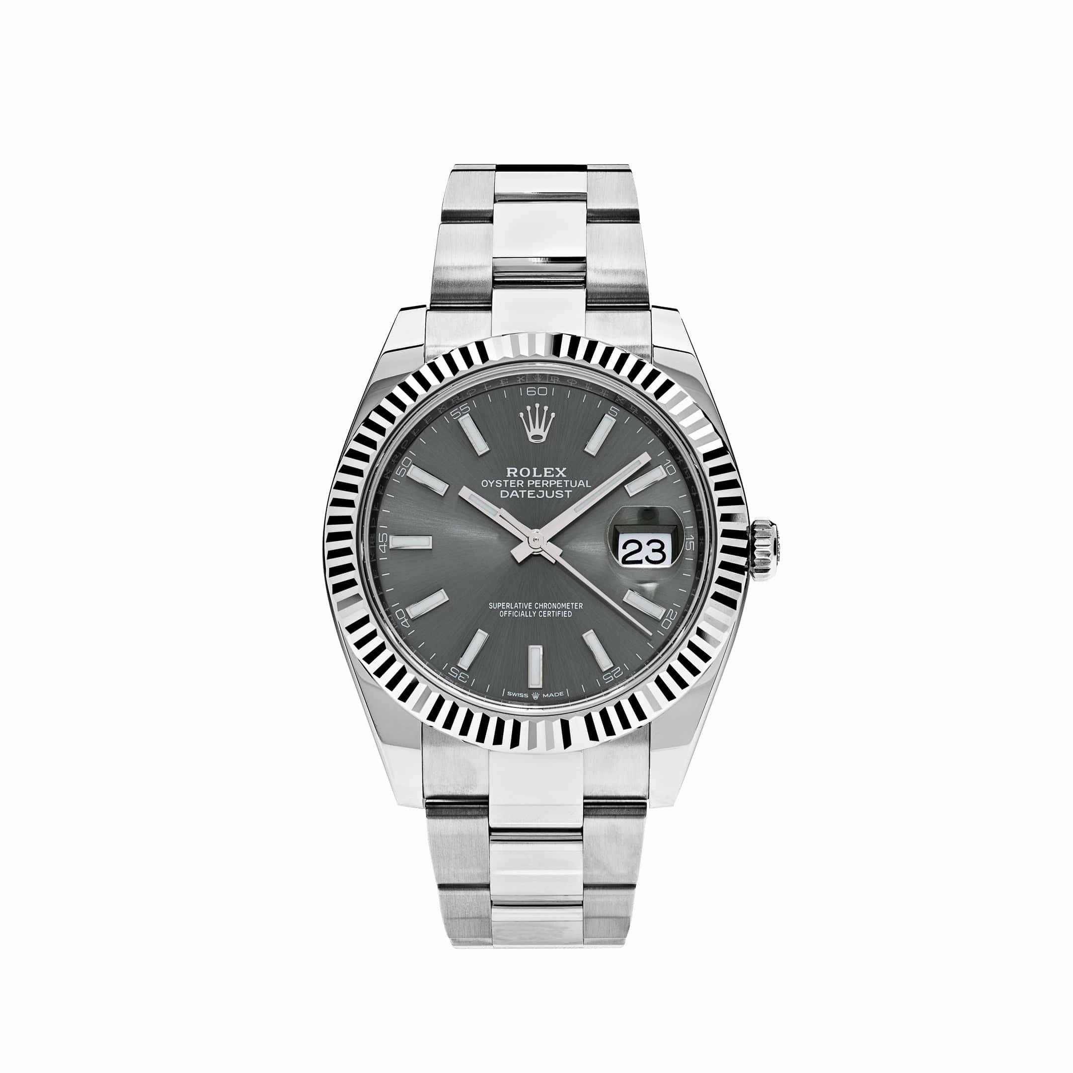 Rolex Datejust 41 126334 Stainless Steel Slate Dial Oyster (2024)