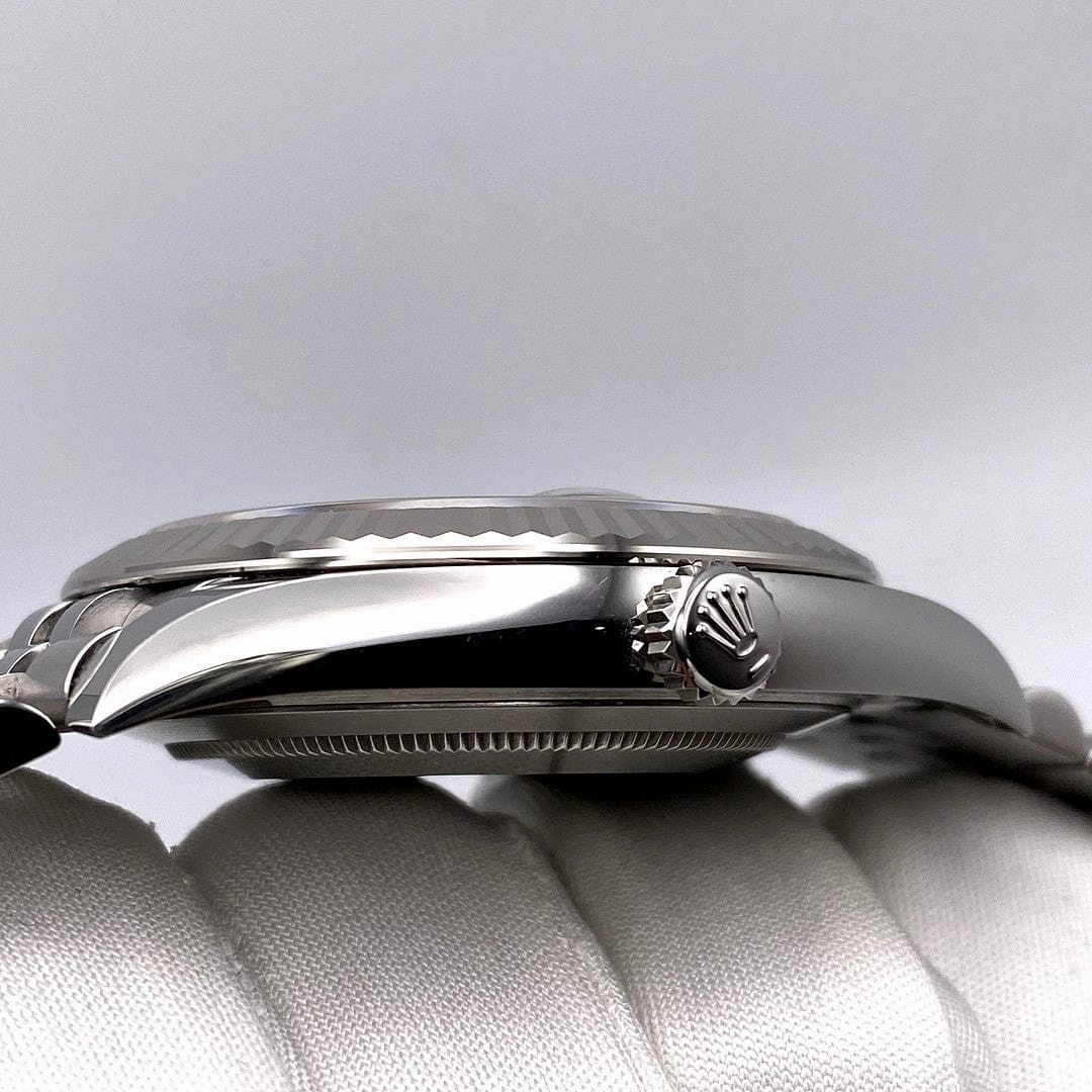Rolex Datejust 41 126334 Stainless Steel Slate Diamond Dial Jubilee