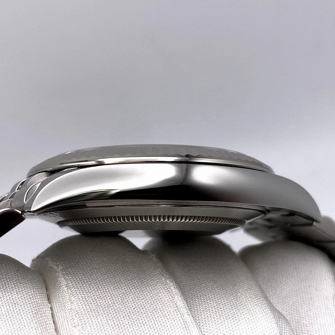Rolex Datejust 41 126334 Stainless Steel Slate Diamond Dial Jubilee