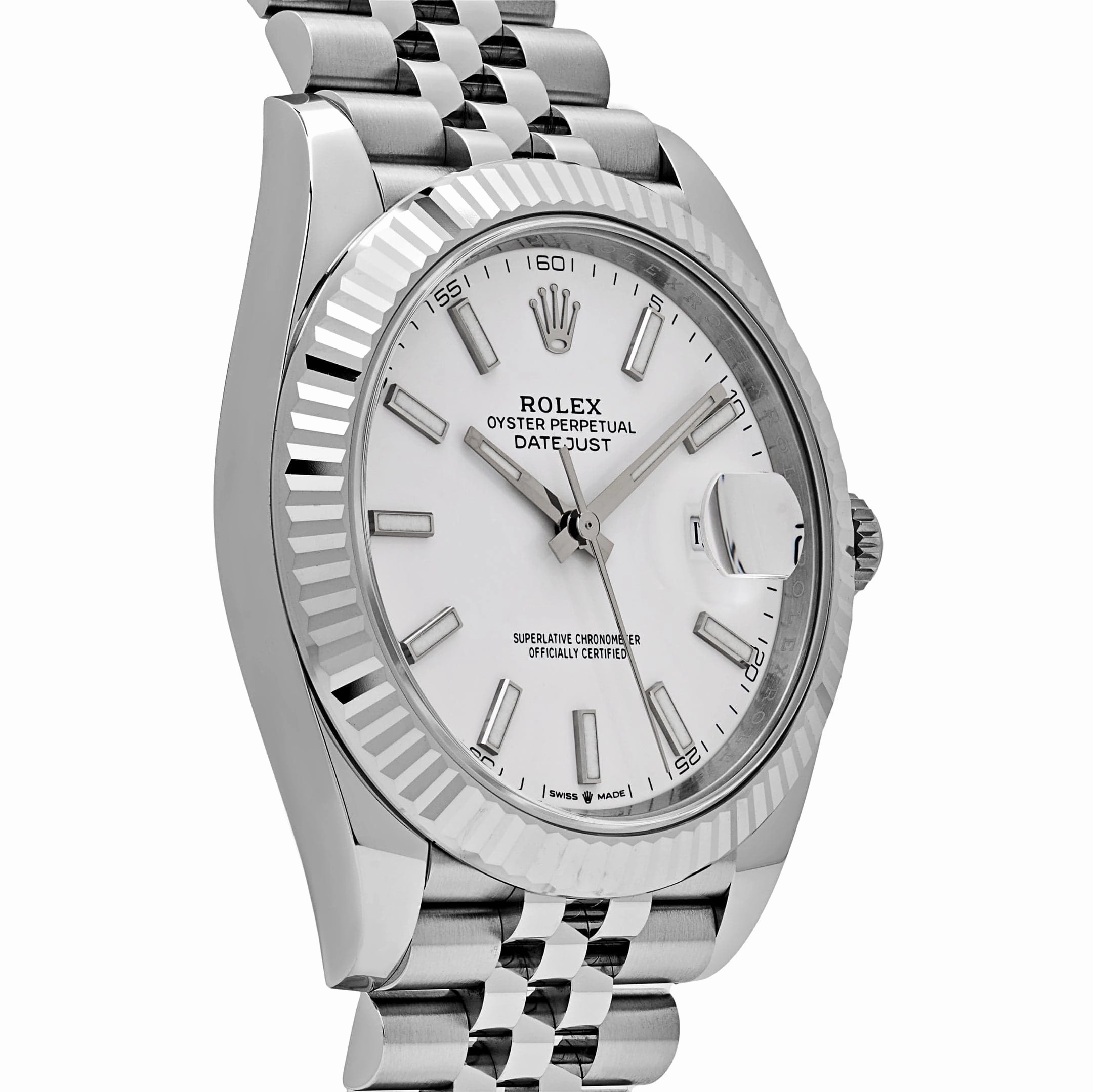 Rolex Datejust 41 126334 Stainless Steel White Dial Jubilee (2024)