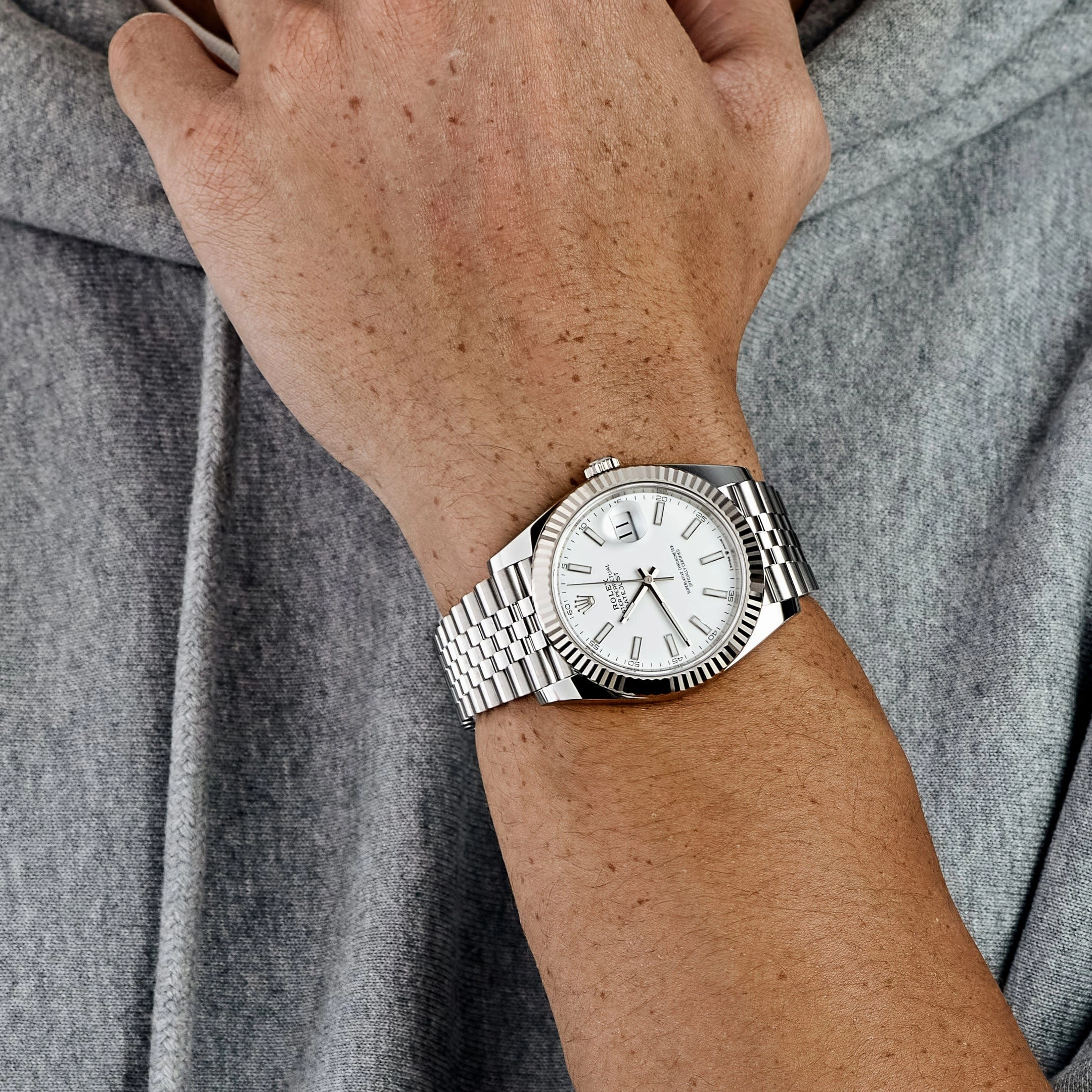 Rolex Datejust 41 126334 Stainless Steel White Dial Jubilee (2024)