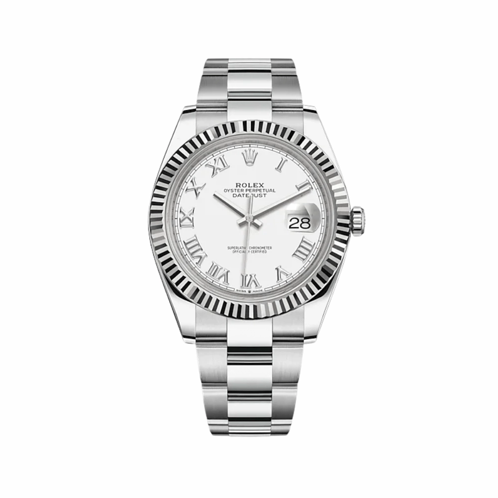 Rolex Datejust 41 126334 Stainless Steel White Dial Oyster