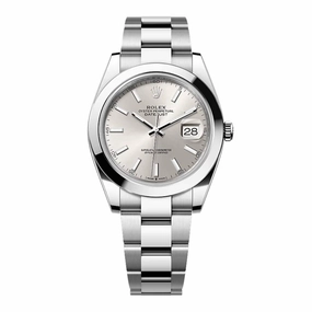 Rolex Datejust 41mm - Ref: 126300-0003 - Silver Dial, Stainless Steel Oyster Bracelet Men's Watch