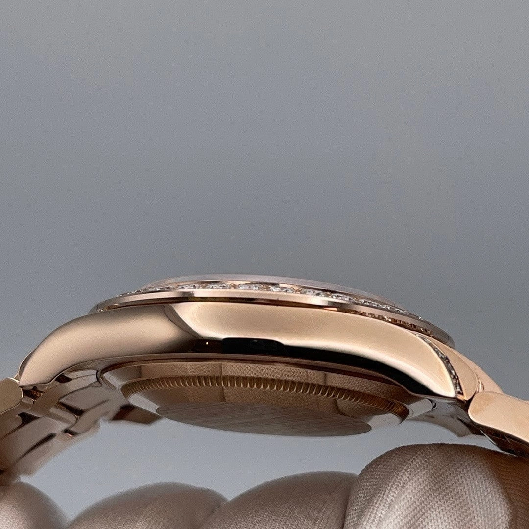 Rolex Datejust Pearlmaster 39 86405RBR Diamond Paved