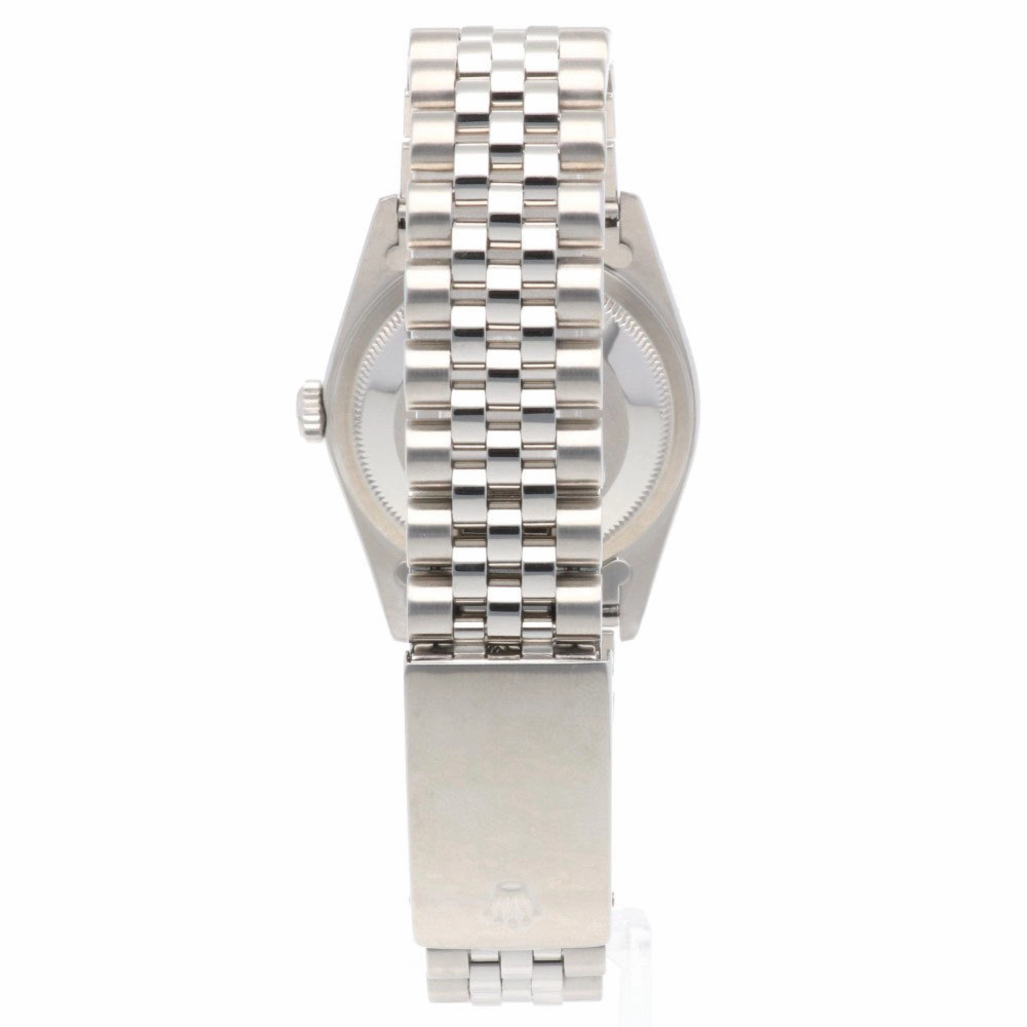 Rolex Datejust pink Stainless Steel Wristwatch (Pre-Owned)