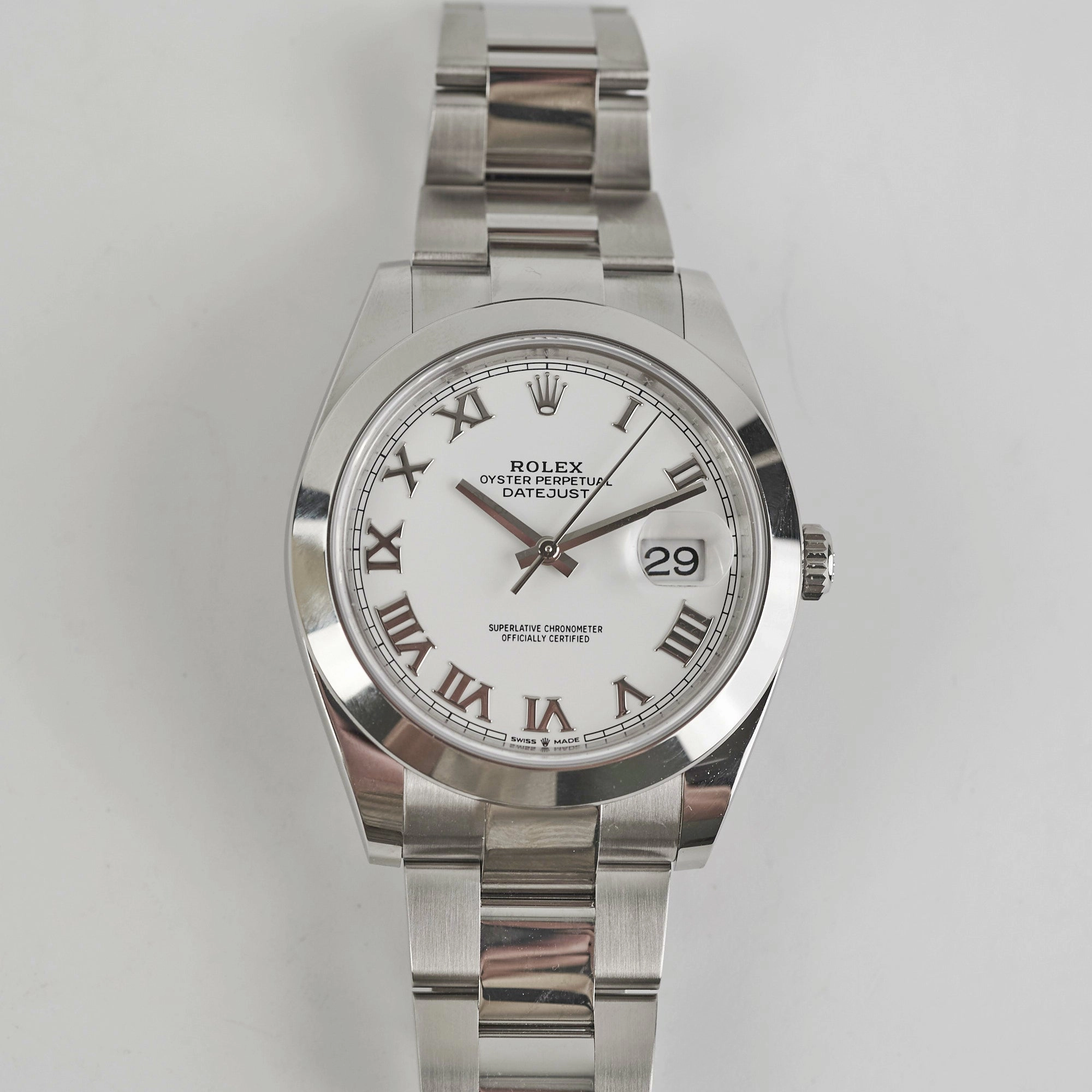 Rolex Datejust White Dial 41mm 2023