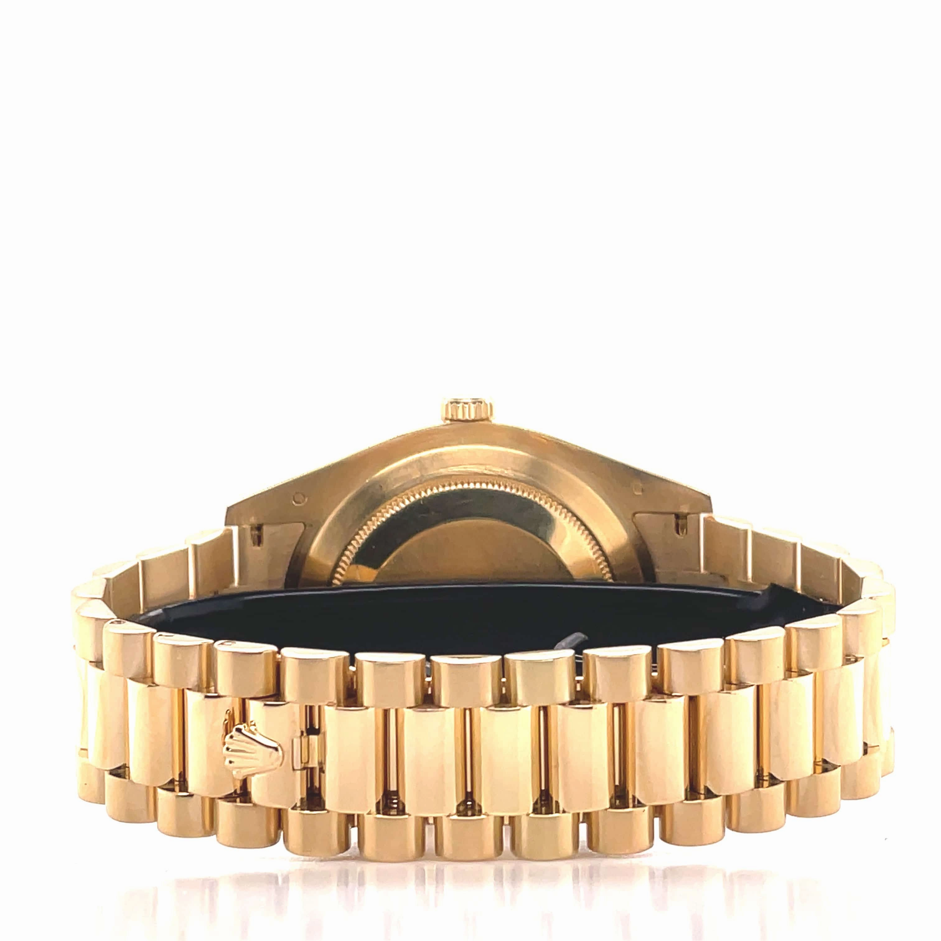 Rolex Day-Date II 218238 Ivory Concentric