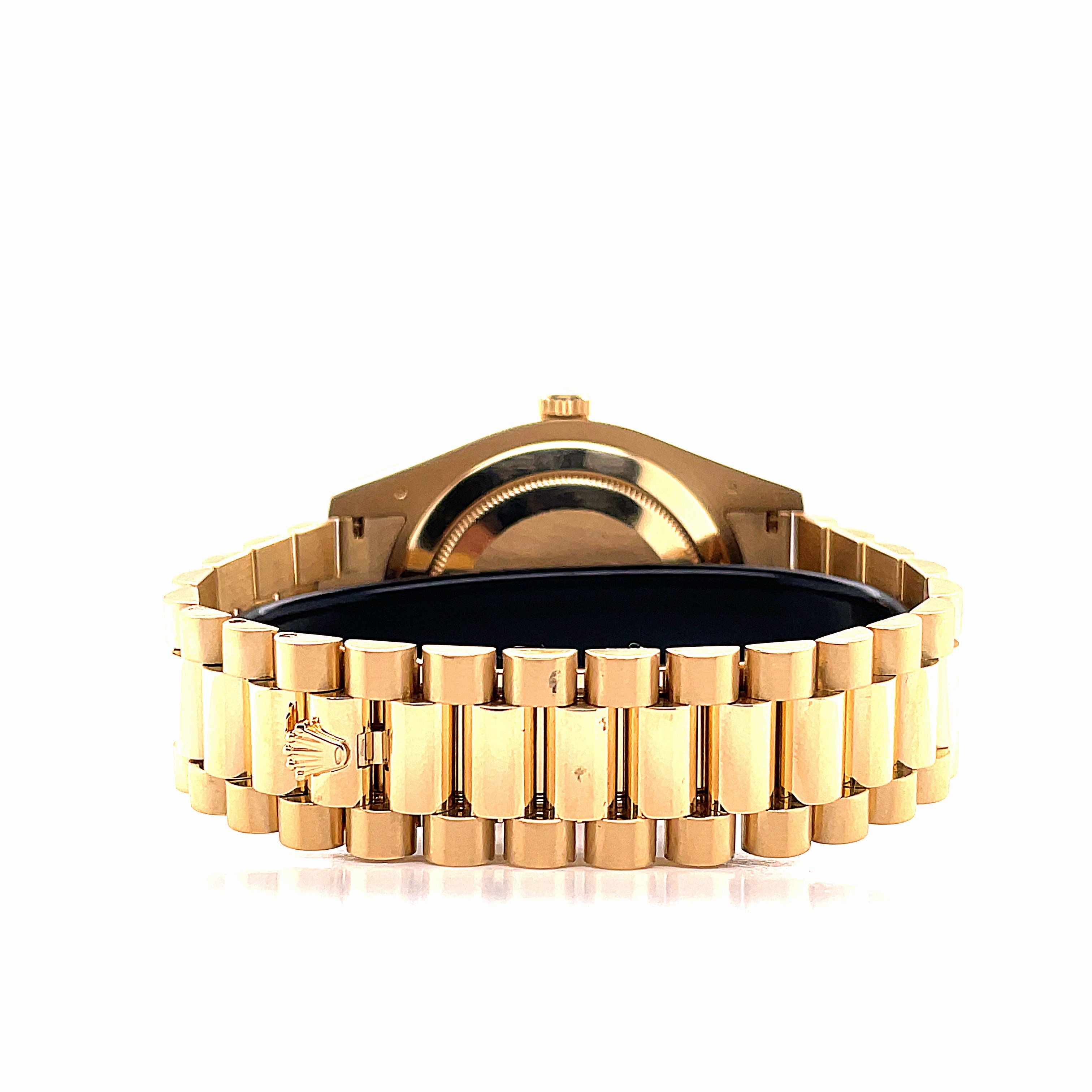 Rolex Day-Date II 41mm President 218238 18K Yellow Gold White Roman