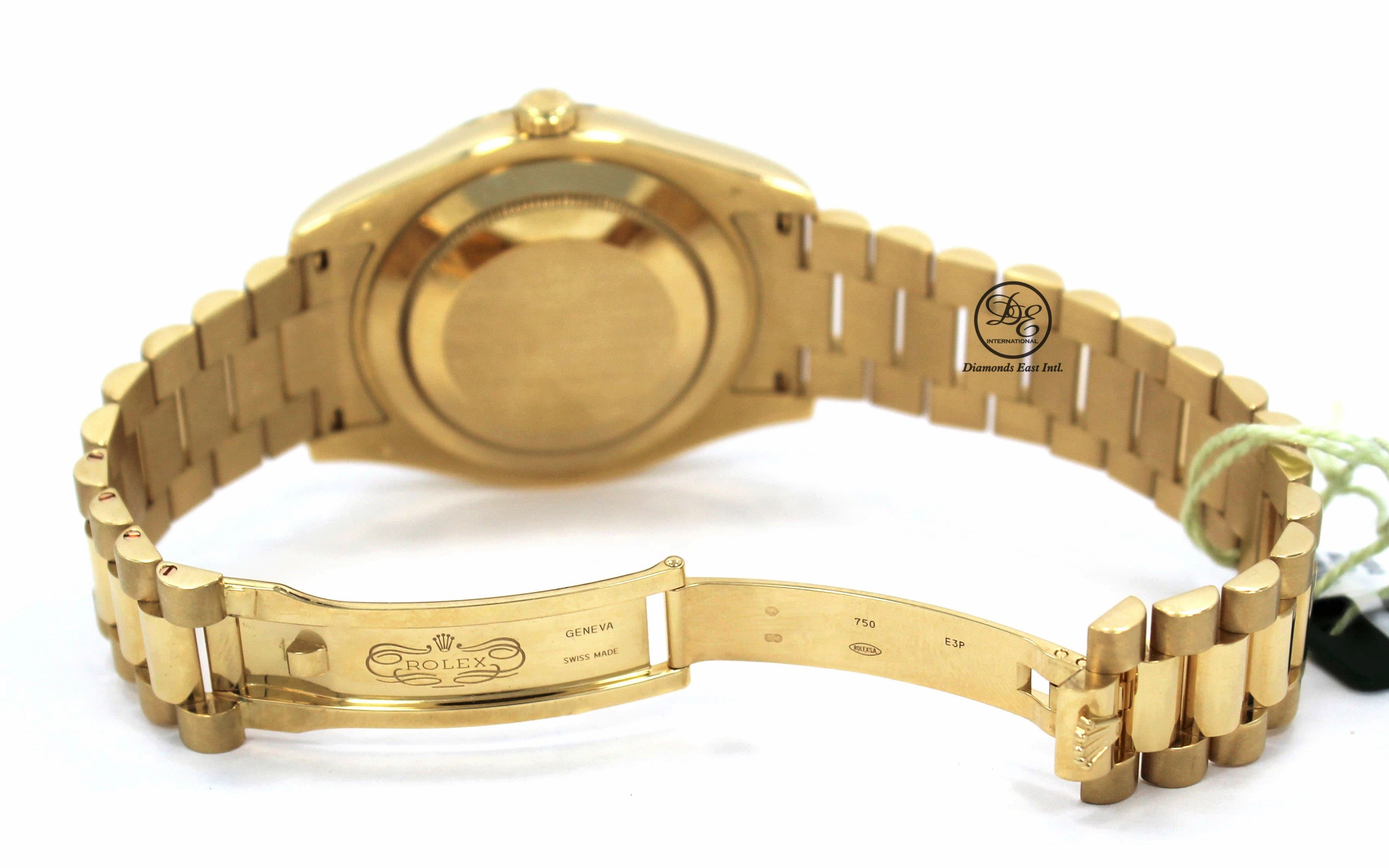 Rolex Day-Date II President 218238 Ivory Concentric Dial 18K Yellow Gold