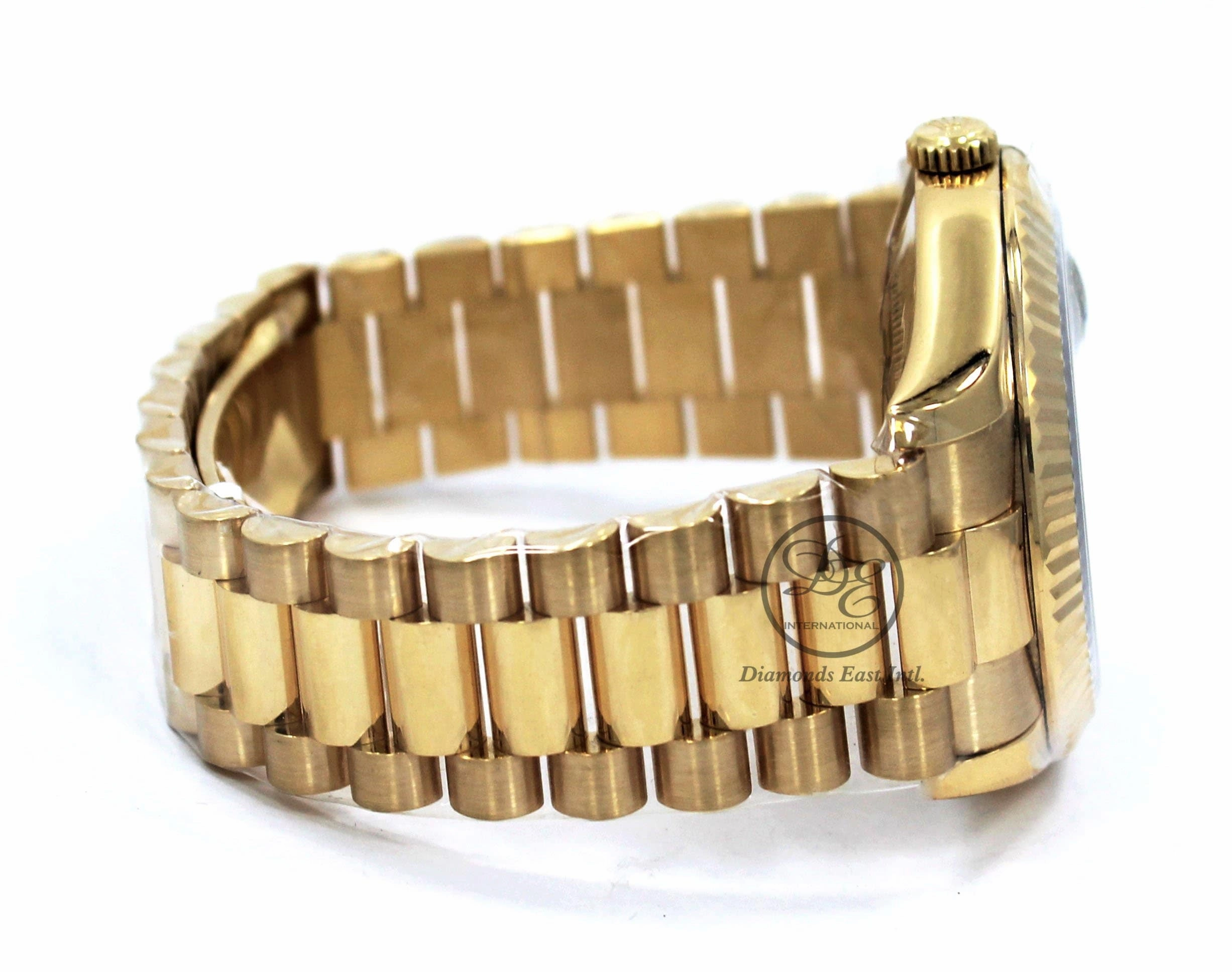 Rolex Day-Date II President 41mm  218238 18K Yellow Gold Factory Champagne Diamond Dial