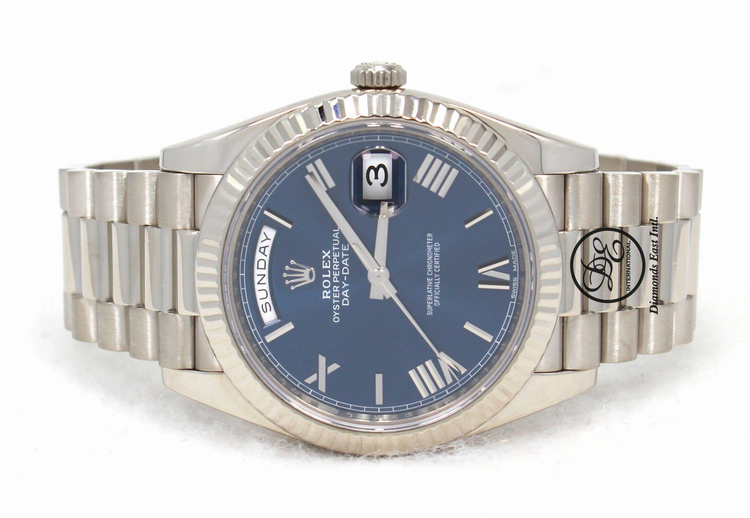 Rolex Day-Date President 40mm Oyster Perpetual 228239 BLURP BOX/PAPERS PreOwned
