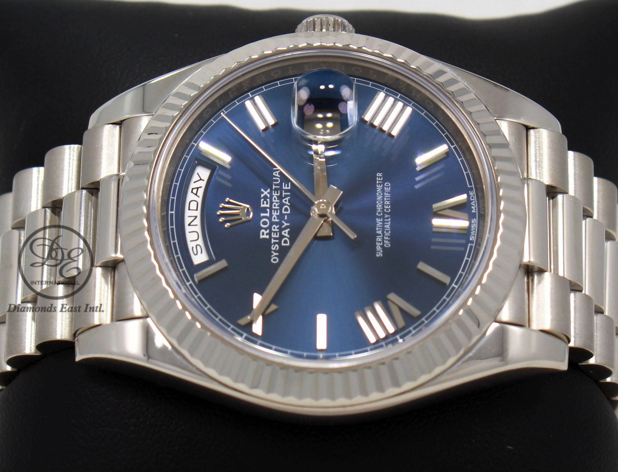 Rolex Day-Date President 40mm Oyster Perpetual 228239 BLURP BOX/PAPERS PreOwned
